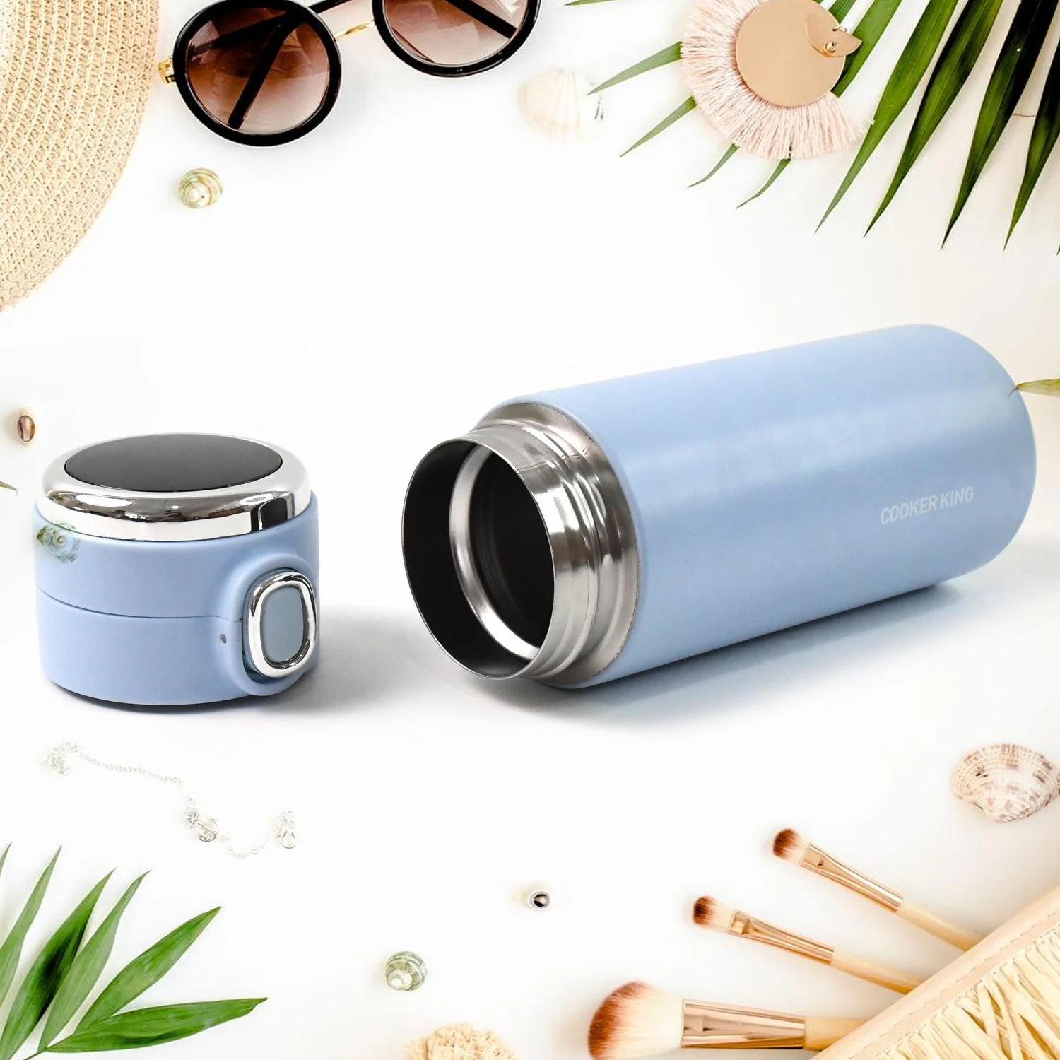 Customize Stainless Steel Insulated Vacuum Bottle Insulated Cap Lock (350ml Approx) - Image 7