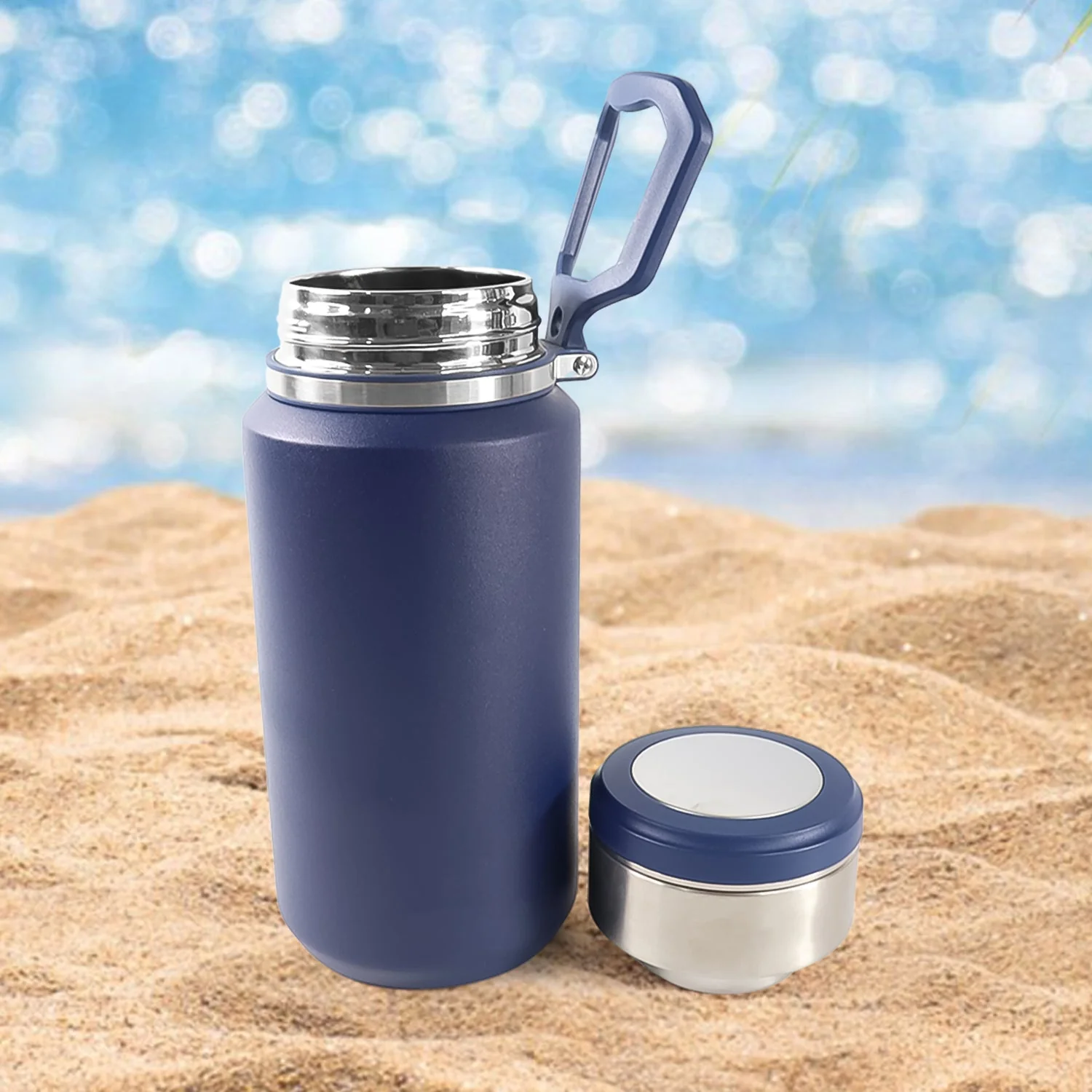 Customize Stainless Steel Vacuum Flask Bottle (1100 ml Approx) - Image 4