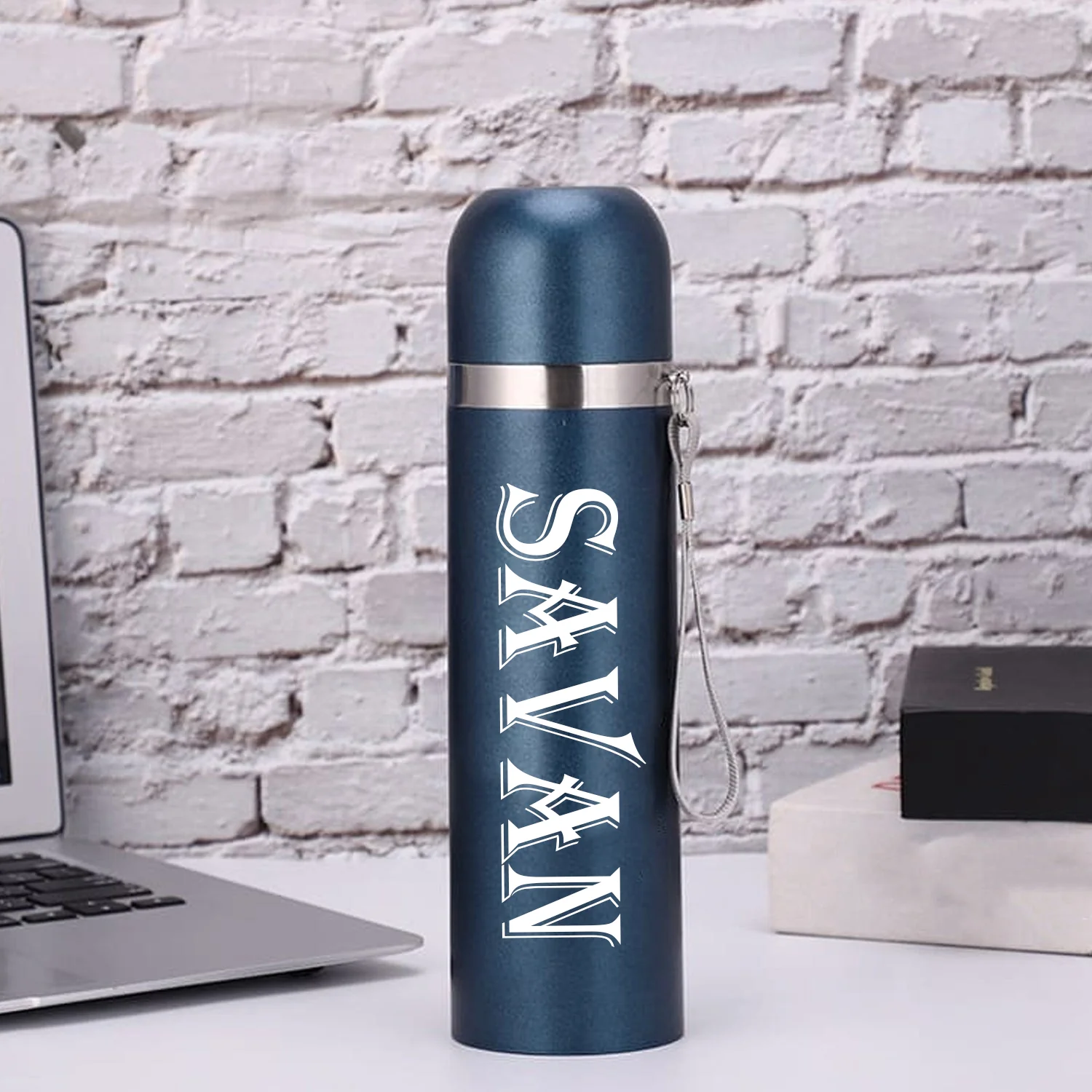 Custom Stainless Steel Thermal Mug / Vacuum Flask Water Bottle (500 ML / Mix Color) - Image 3