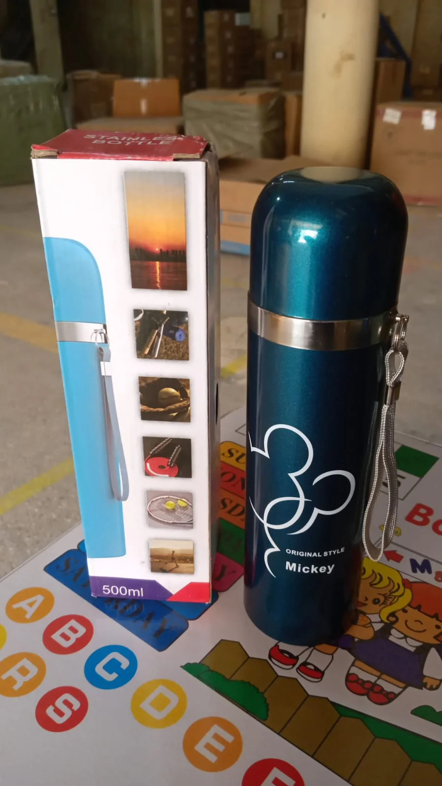 Custom Stainless Steel Thermal Mug / Vacuum Flask Water Bottle (500 ML / Mix Color) - Image 9
