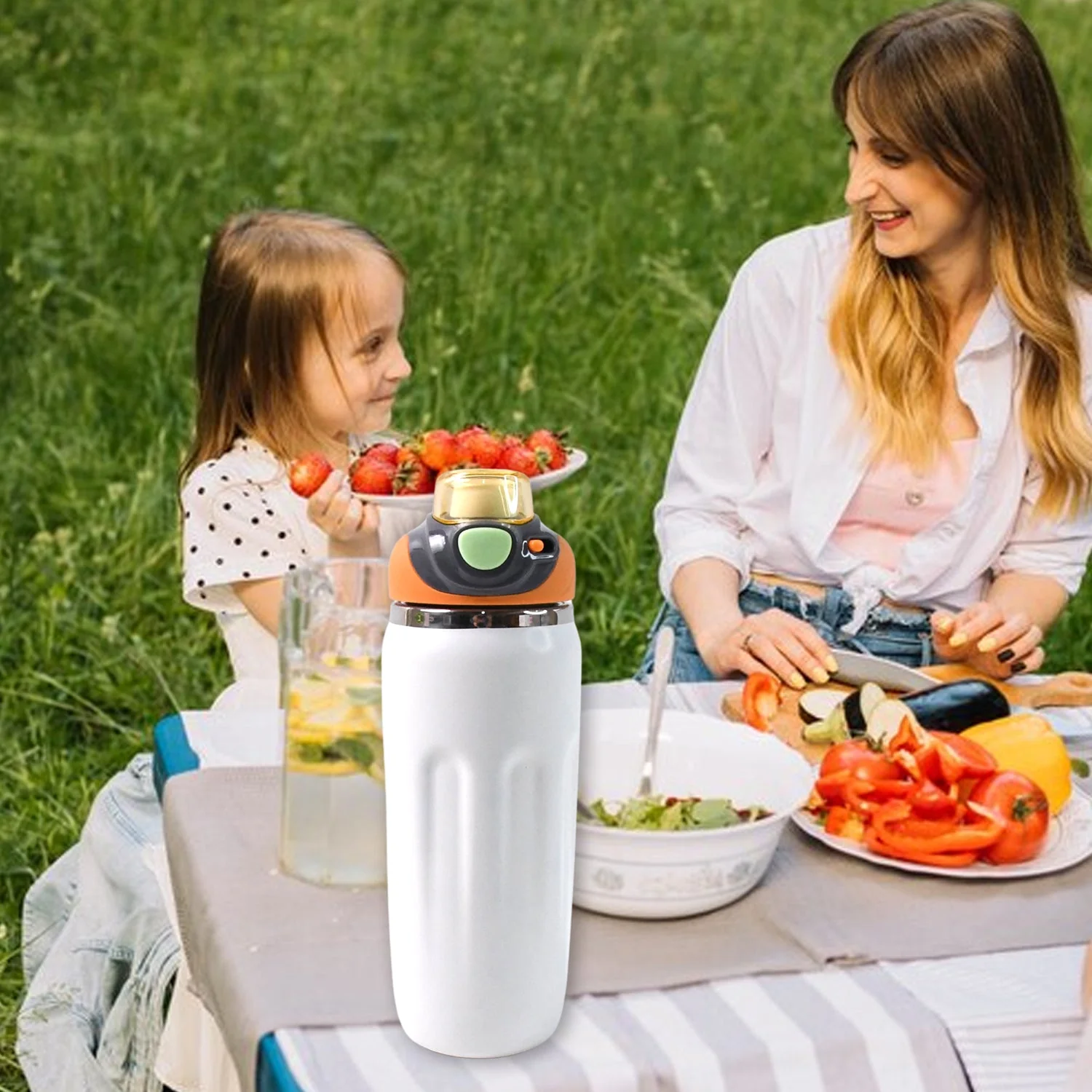 Customize Stainless Steel Water Bottle (600 ML / Approx) - Image 4