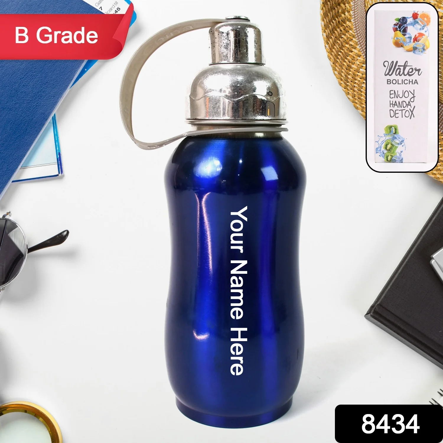 Customize Thermoses Water Bottle Stainless Thermos Water Bottle (500 ML Approx) - Image 2