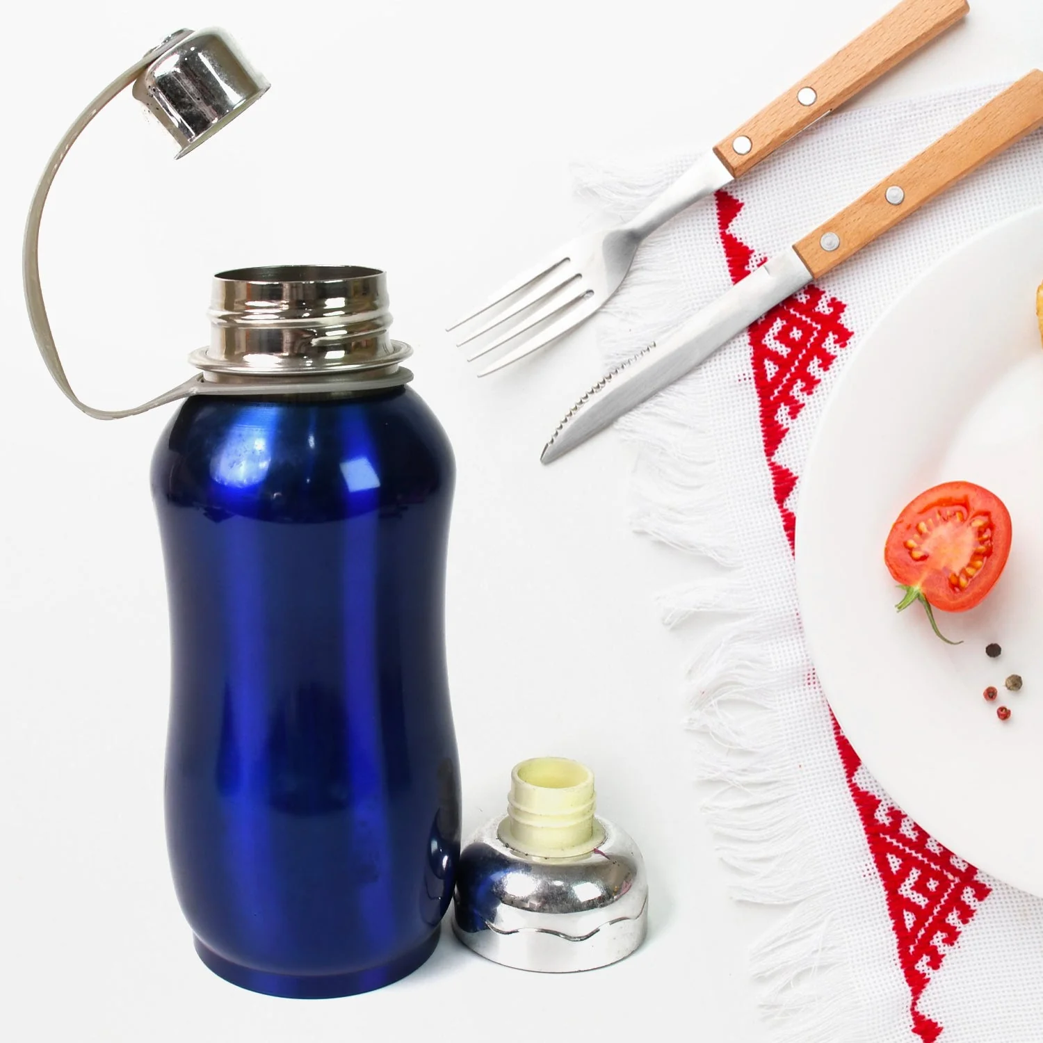 Customize Thermoses Water Bottle Stainless Thermos Water Bottle (500 ML Approx) - Image 6