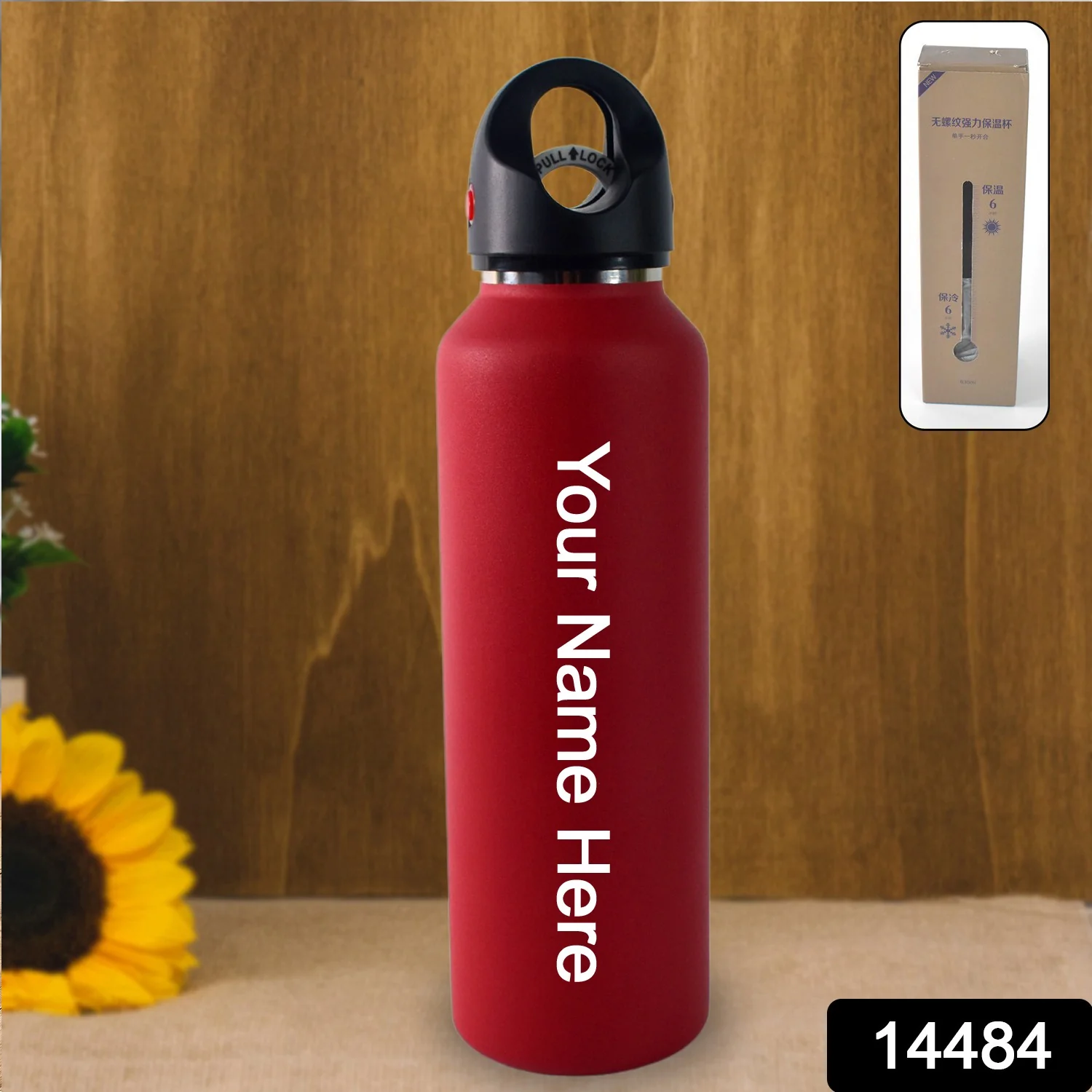 Customize Vacuum Insulated Stainless Steel Water Bottle (630 ML) - Image 2