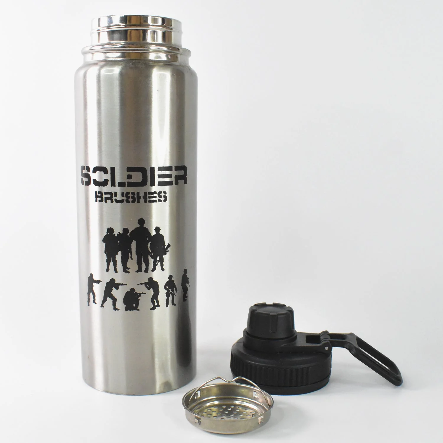 Customize Vacuum Insulated Stainless Steel Bottle Stainless Steel (1000 ml / 1 Pc) - Image 4