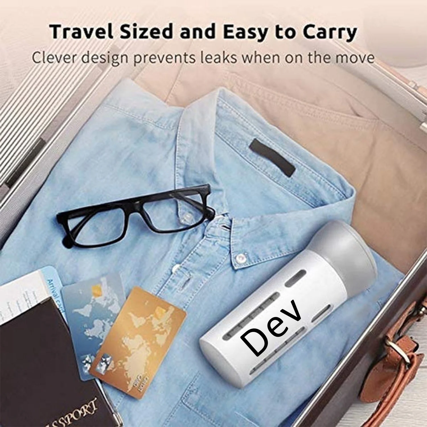 Customize 4 in 1 Travel Dispenser Bottle Set Refillable Cosmetic Containers Set - Image 6