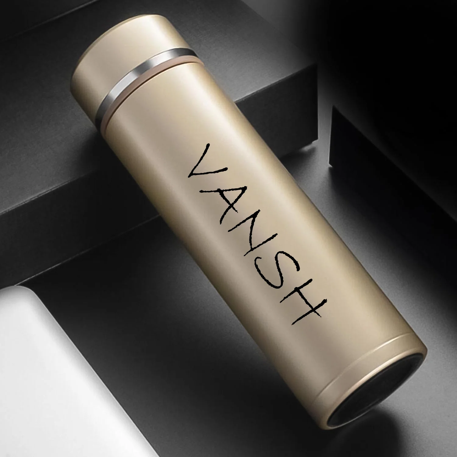 Customize Stainless Steel Double Wall Water Bottle (450 ML) - Image 3