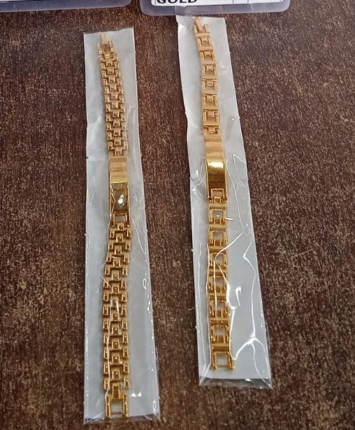 Customized Golden Bracelet for Men (Mix Design / 1 Pc) - Image 7