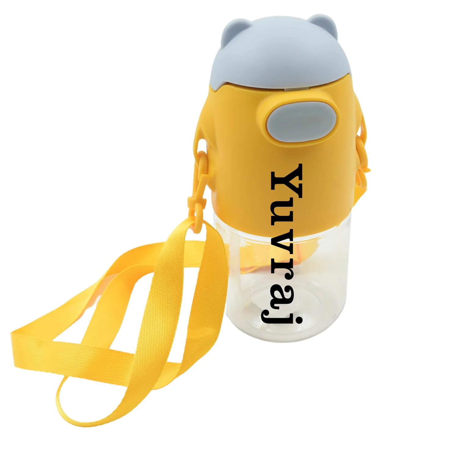 Customize Large Capacity Plastic Water Bottle | Office Bottle | Gym Bottle | Home | Kitchen | Leakproof and BPA Free Drinks Bottle | Water Drink Juice Bottle Wide-Mouth BPA Free Leak-Free Lightweight (1 Pc ) - Image 5