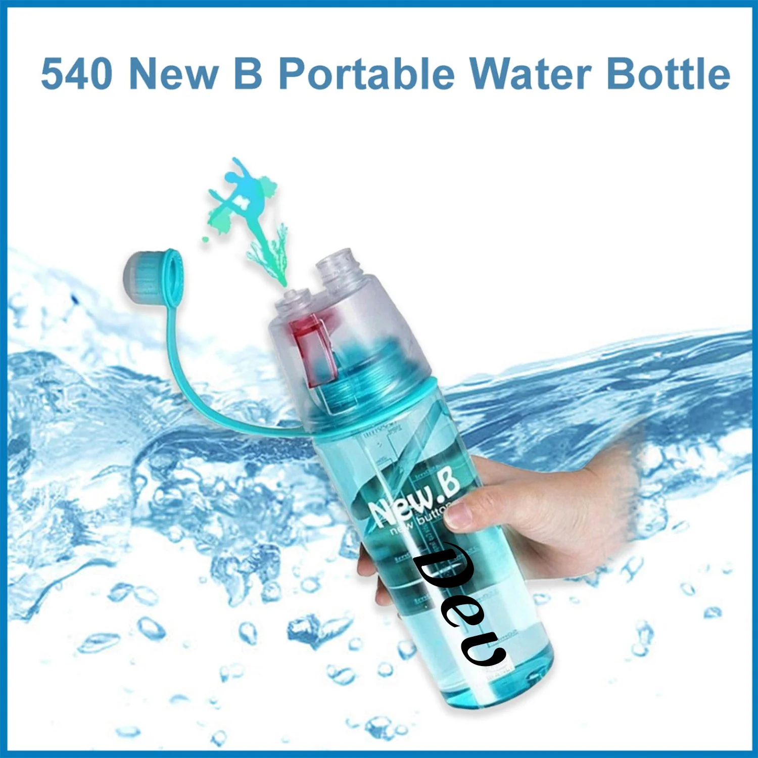 Customize New B Portable Water Bottle - Image 5