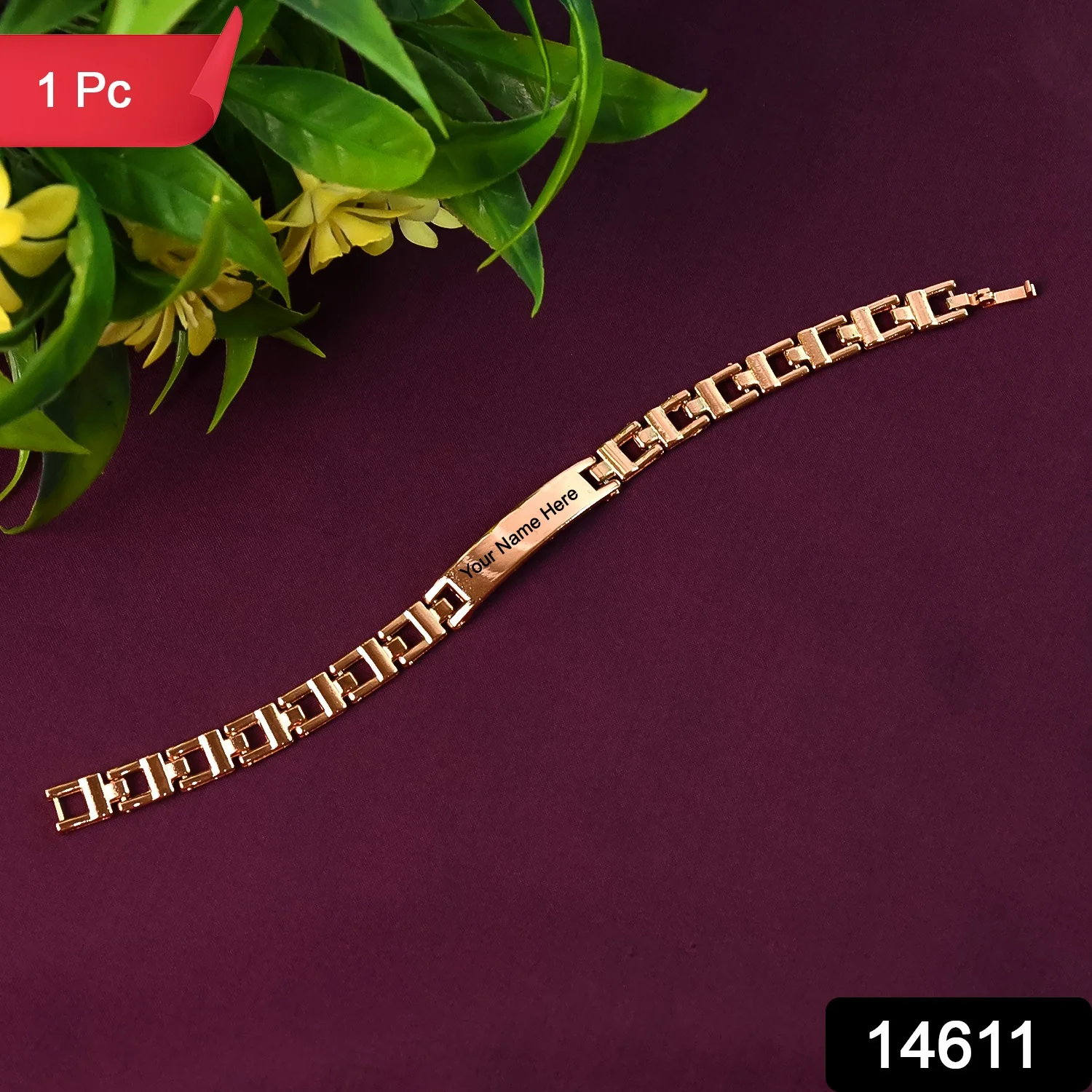 Customized / Personalized Designer Bracelet for Brother (1 Pc) - Image 2