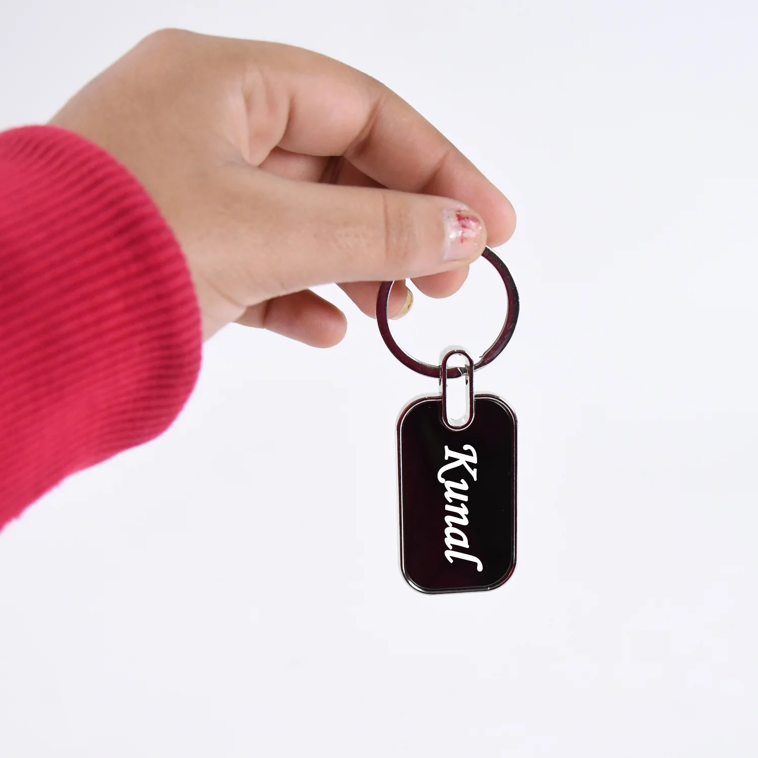Customized / Personalized Keyring Metal Keychain (1 Pc) - Image 3