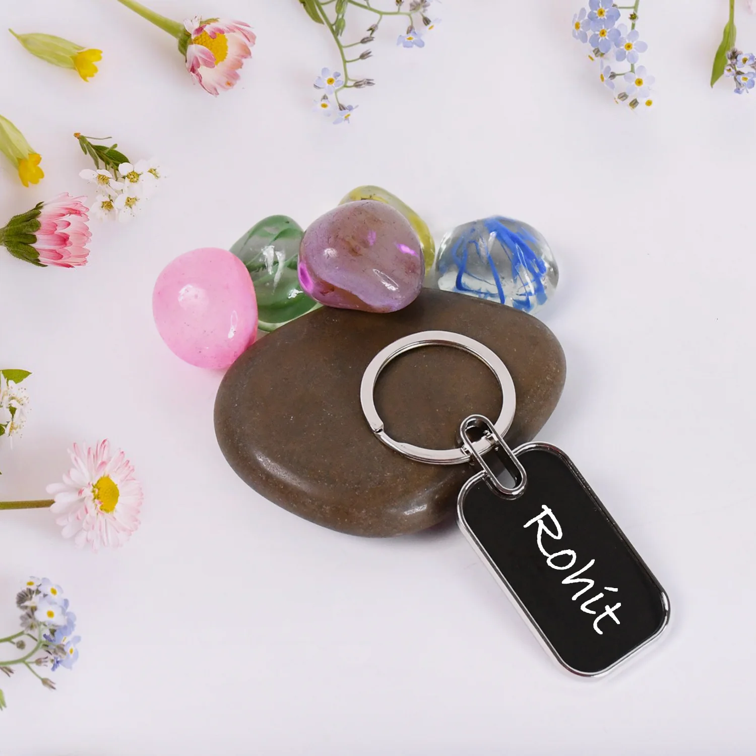 Customized / Personalized Keyring Metal Keychain (1 Pc) - Image 4