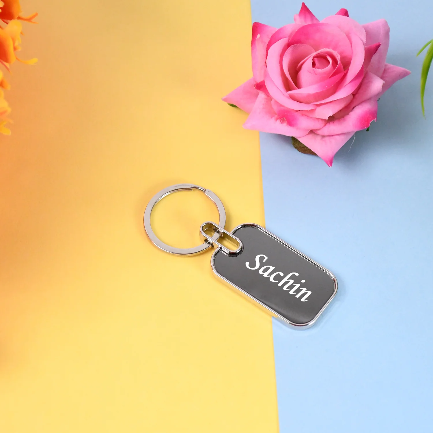 Customized / Personalized Keyring Metal Keychain (1 Pc) - Image 6