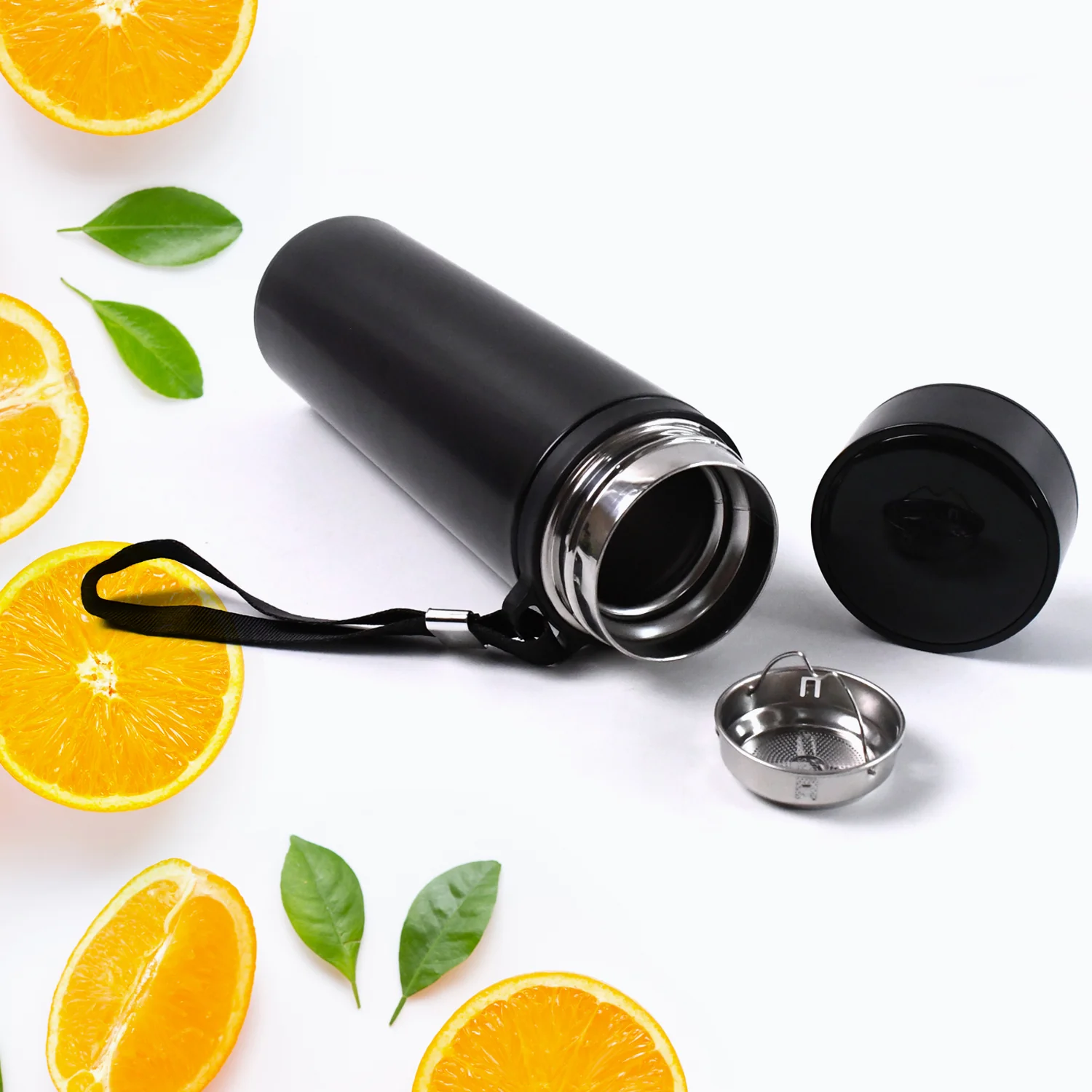 Personalized Stainless Steel Water Bottle with Smart Temperature Display (500ml) - Image 6