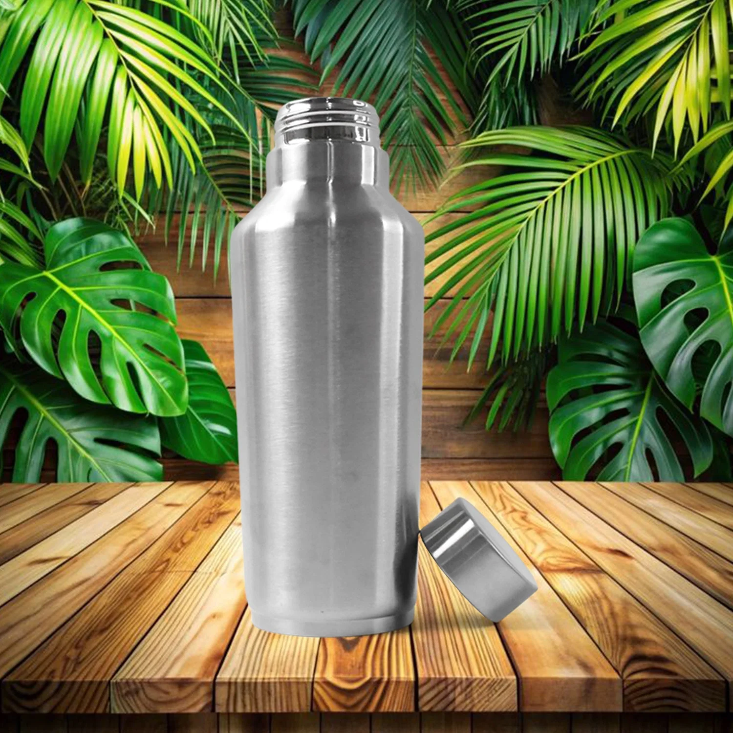 Customized / Personalized Stainless Steel Water Bottle (1000ML / 1 Pc / Steel) - Image 4