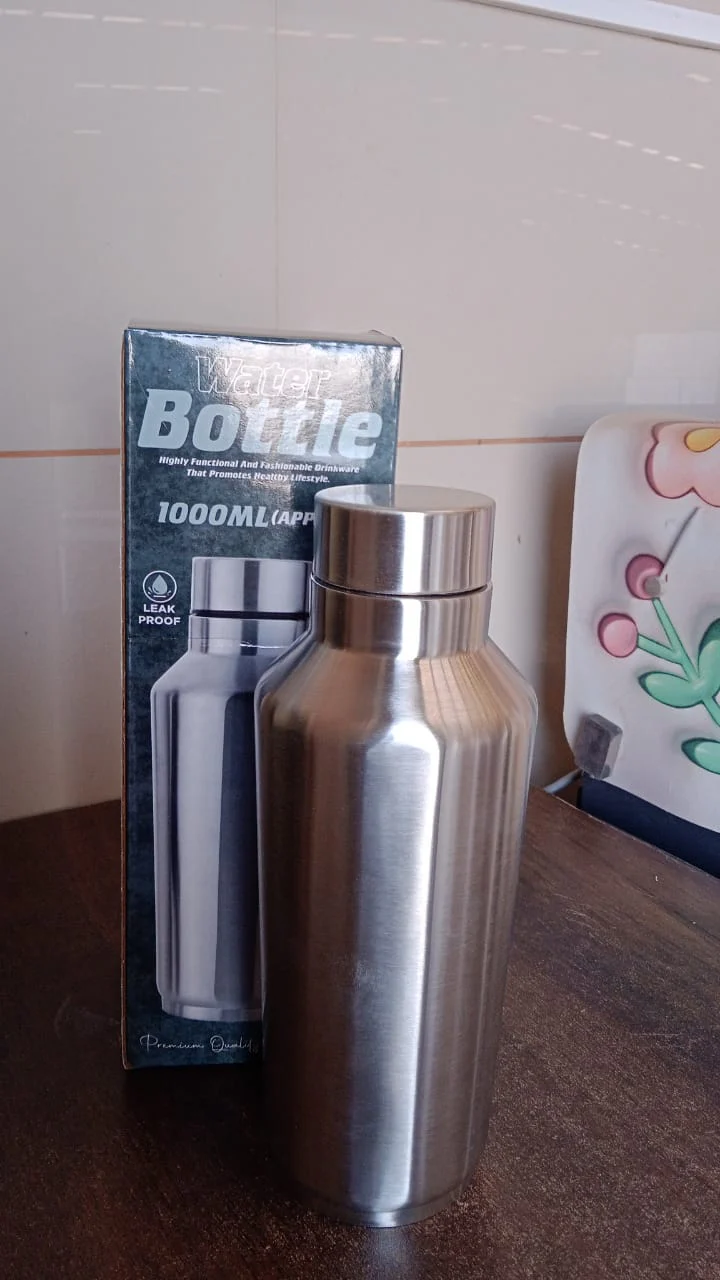 Customized / Personalized Stainless Steel Water Bottle (1000ML / 1 Pc / Steel) - Image 7