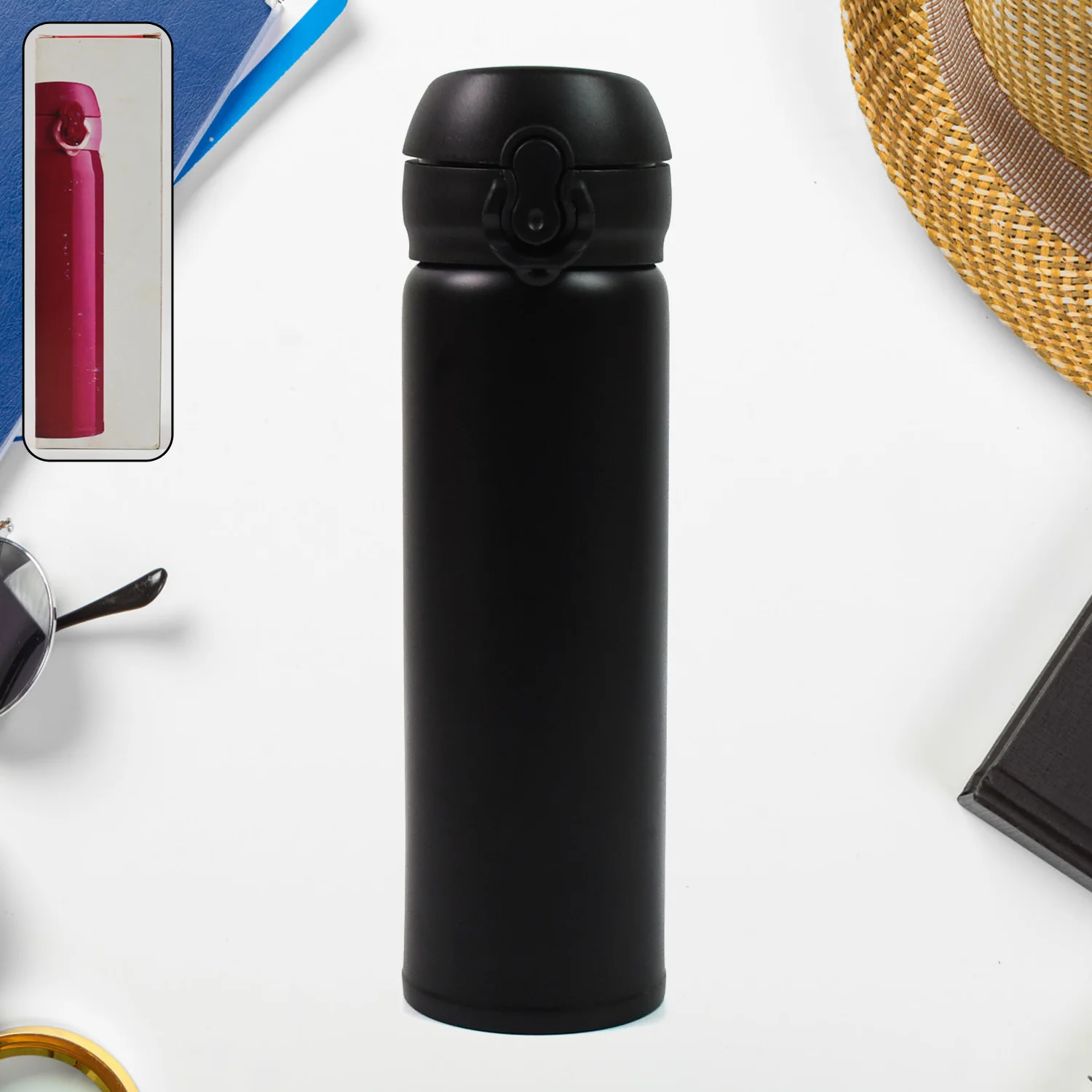 Water Bottle for Kids – Insulated Stainless Steel Bottle (500 ML / Mix Color) - Image 9