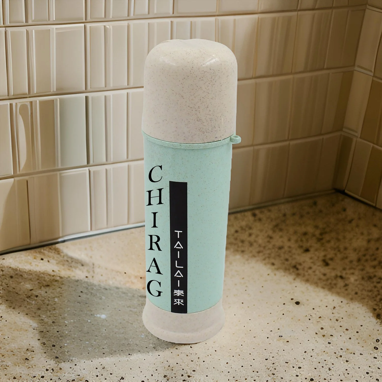 Customize Portable Water Bottle (300 ML Approx / Mix Colors / Design) - Image 2