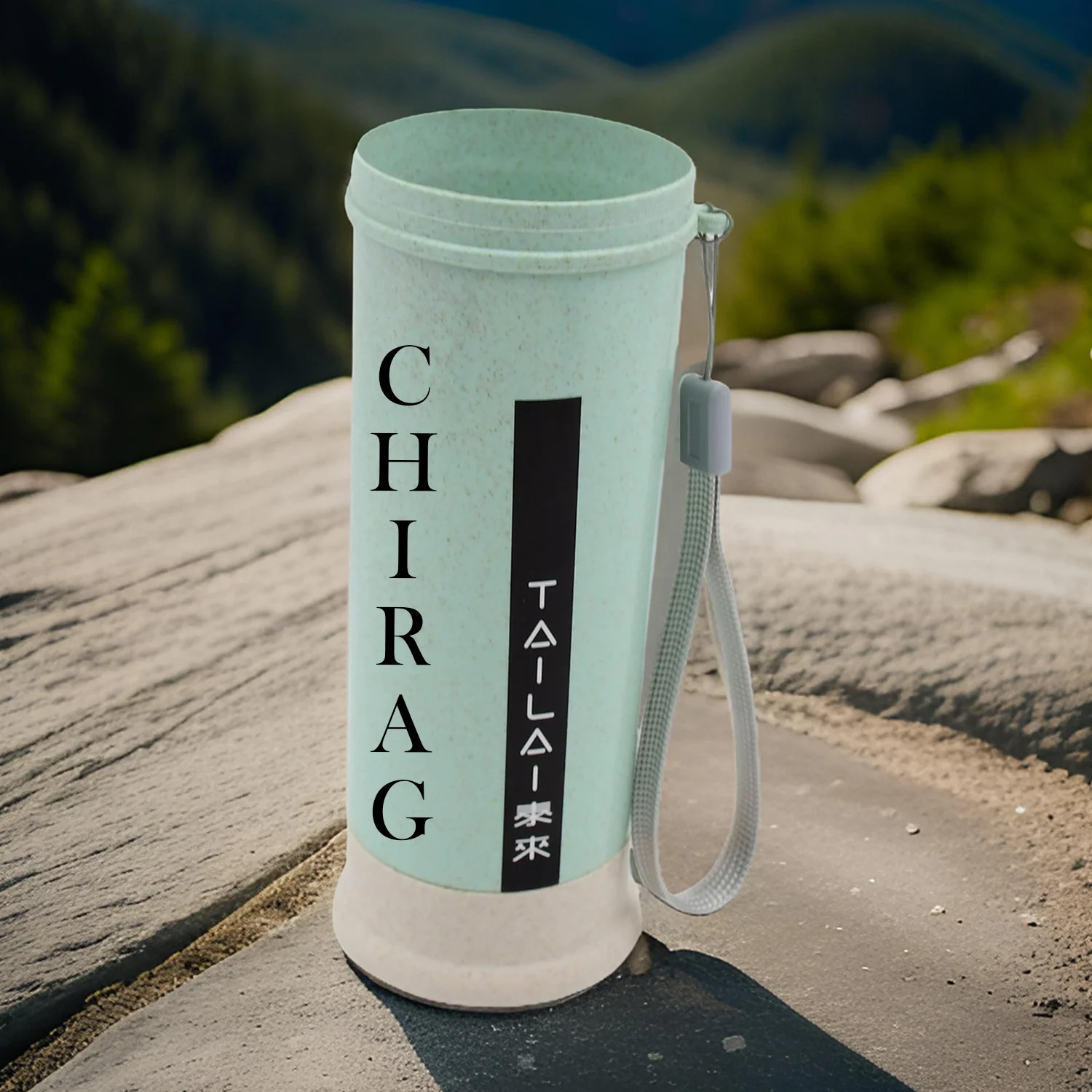 Customize Portable Water Bottle (300 ML Approx / Mix Colors / Design) - Image 5