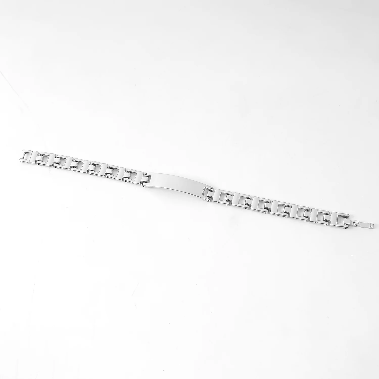Customized Silver Link Bracelet (1 Pc) - Image 5