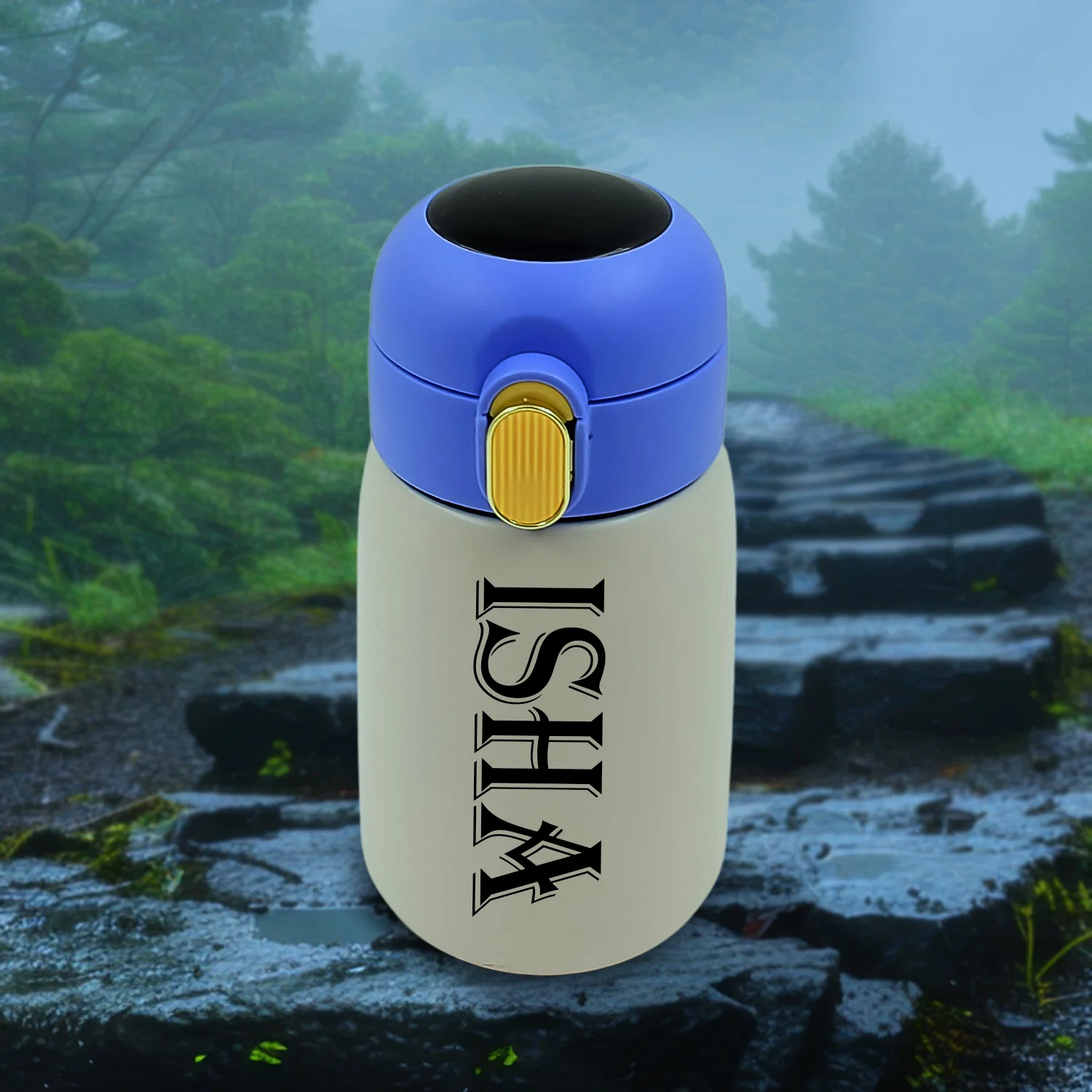Customize Vacuum Insulated Water Bottle with LED Temperature Display (300 ML Approx) - Image 2