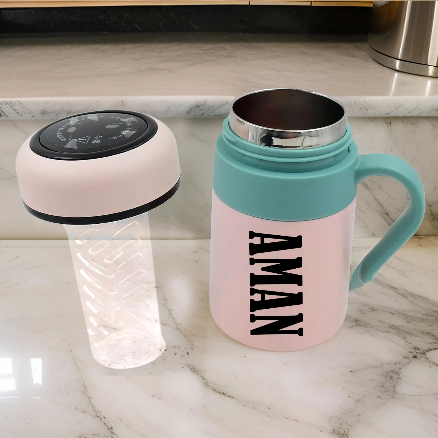 Customize Smart Vacuum Insulated Water Bottle (600 ML Approx) - Image 5