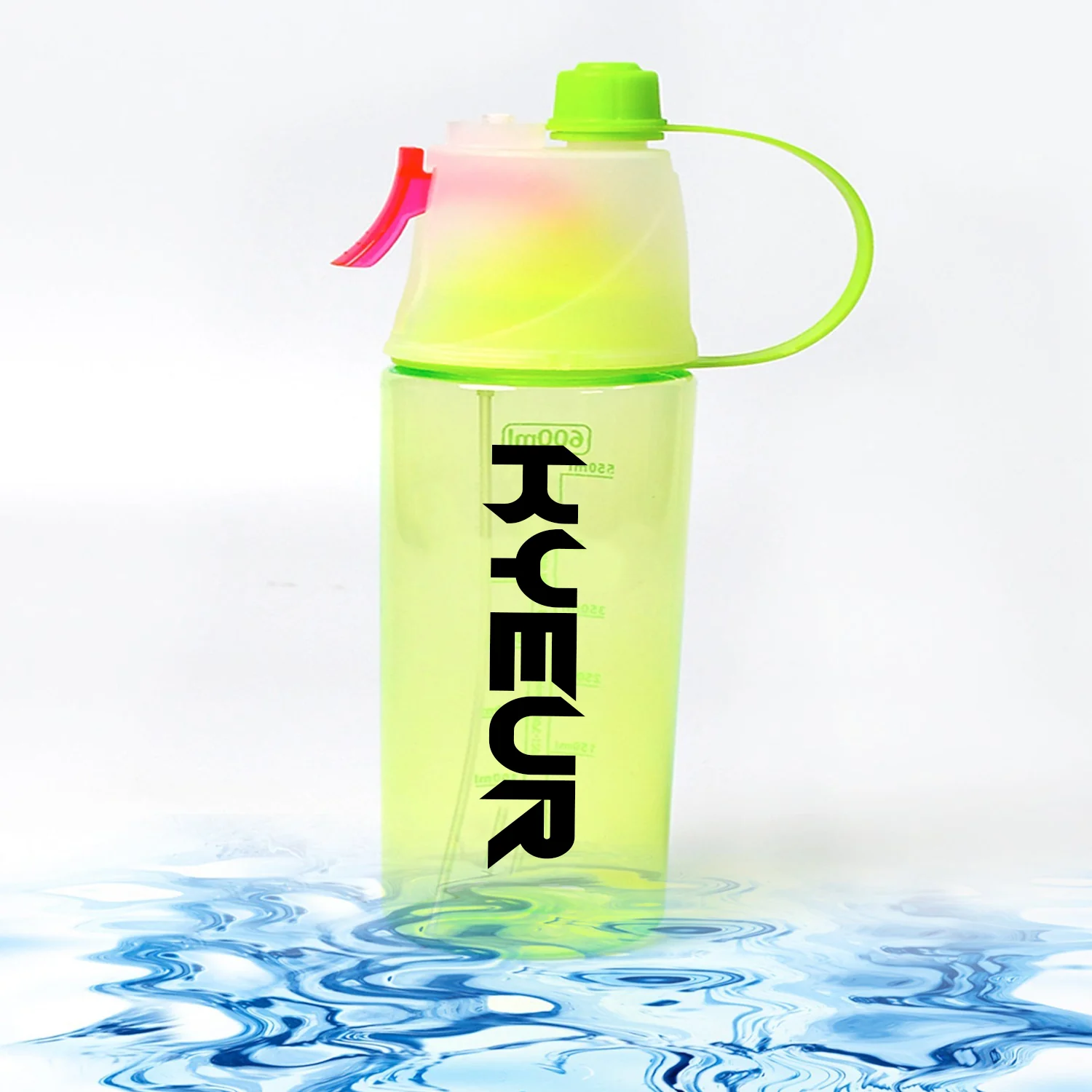 Customize Spray Water Bottle for Drinking Sports Water Bottle  600ml - Image 5
