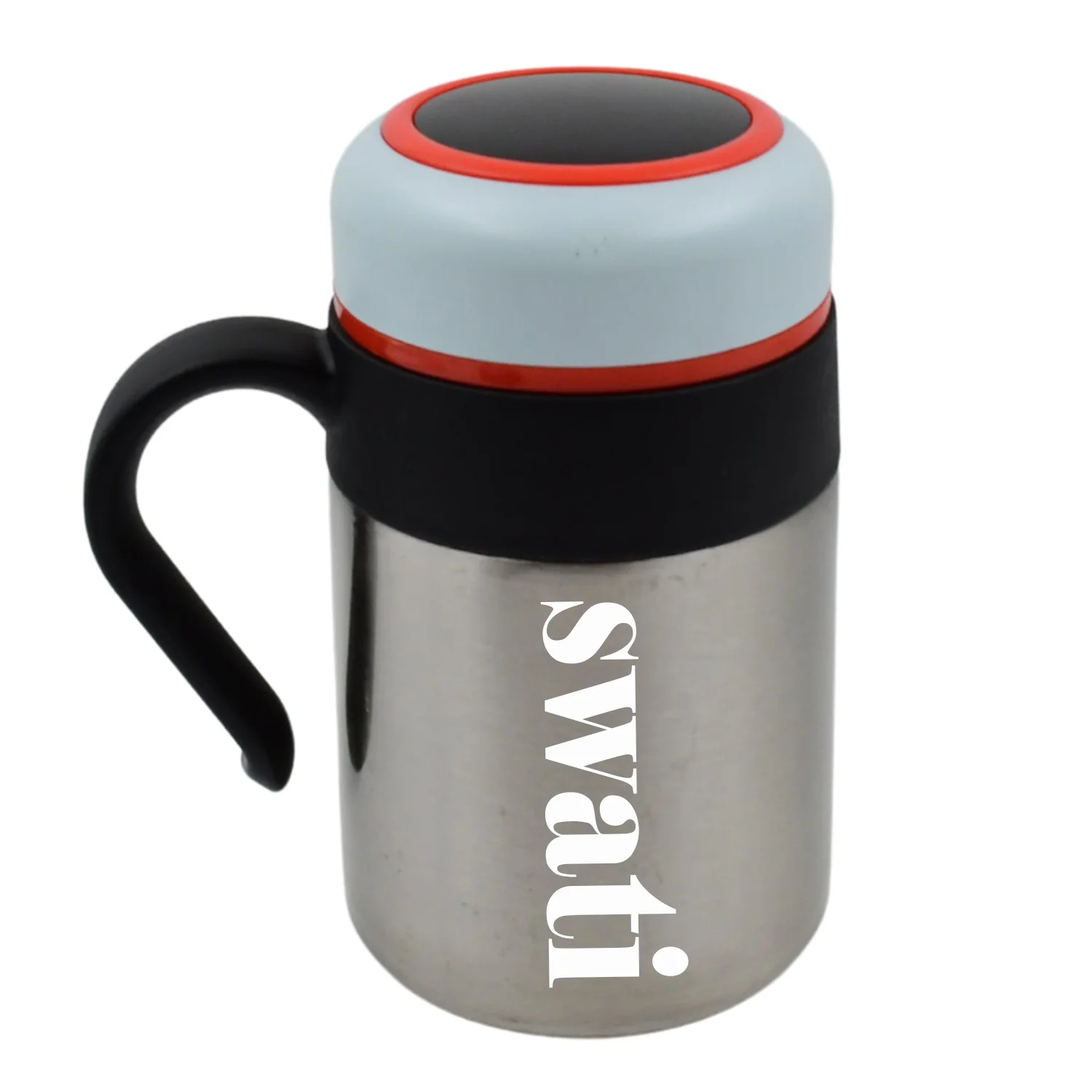 Stainless Steel Mug/Bottle Vacuum Insulated with Handle Cup Tumbler (420 ML) - Image 6