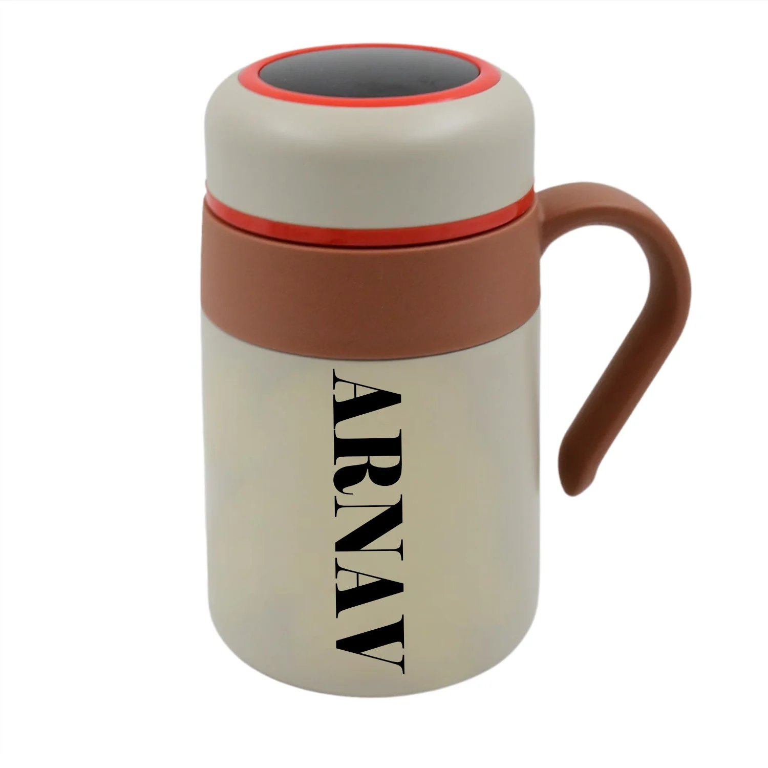 Stainless Steel Mug/Bottle Vacuum Insulated Handle Cup  Tumbler (550 ML) - Image 6