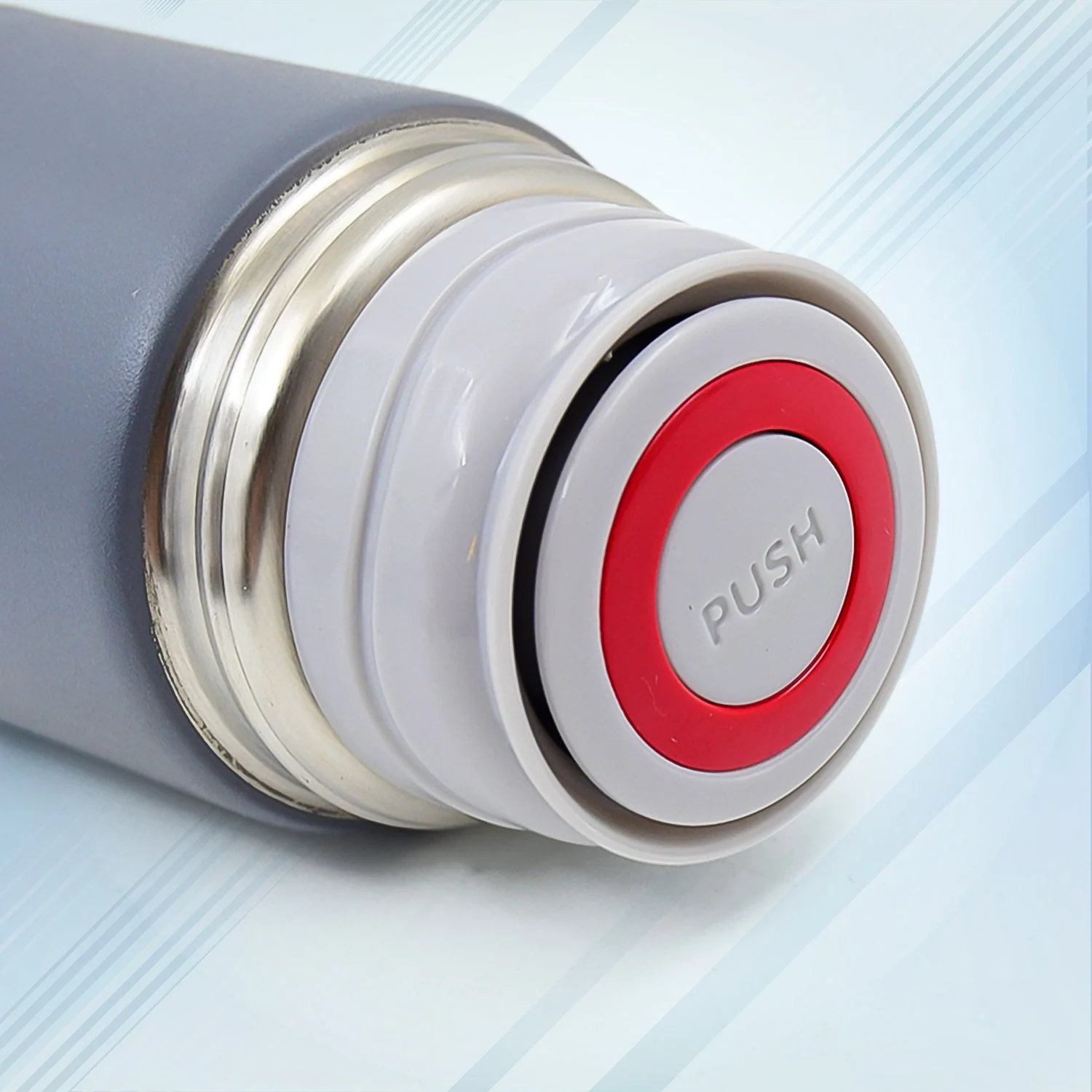 Customize Stainless Steel Vacuum Insulated Water Bottle with Mug (500 ML) - Image 3