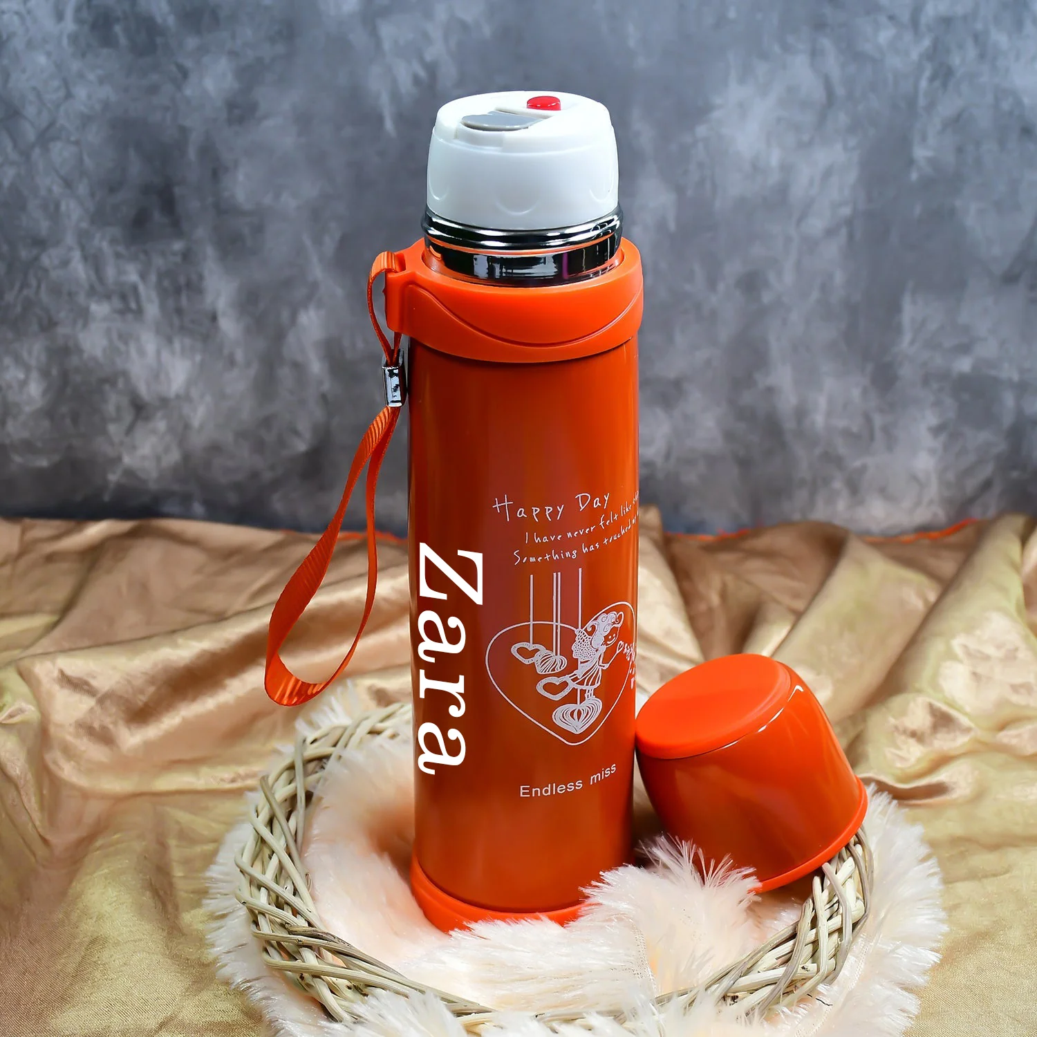 Custom Stainless Steel Bottle for Water & Beverages (1 Pc, Mix Use) - Image 2