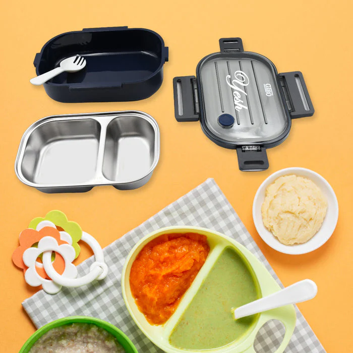 Customized 304 Stainless Steel Thermal Lunch Box  (500ML) - Image 3