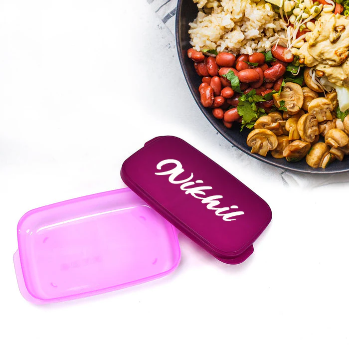 Customized Unbreakable Divine Leak Proof Plastic Lunch Box - Image 2