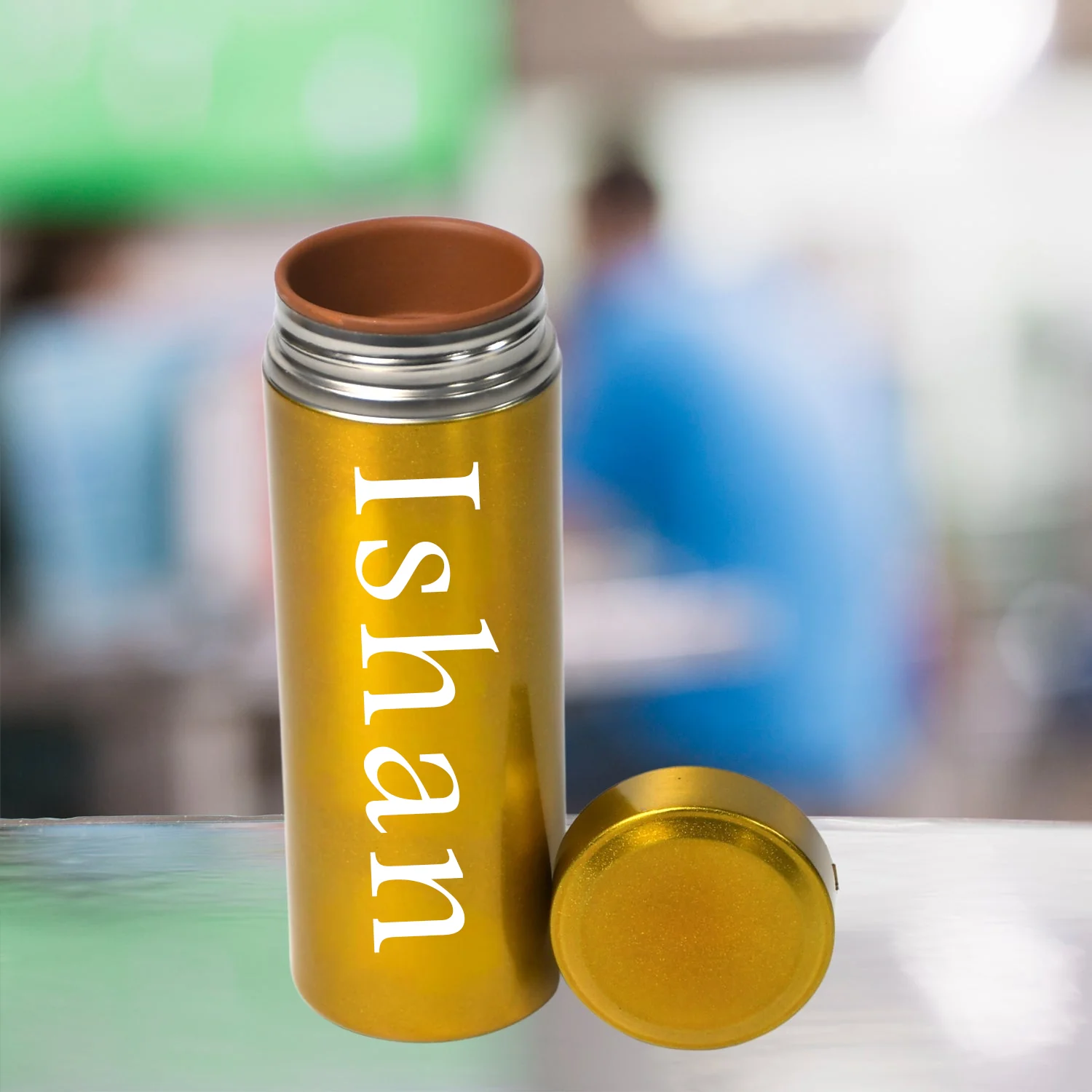 Customize WATER BOTTLE HIGH QUALITY VACUUM BOTTLE (300 Ml) - Image 5