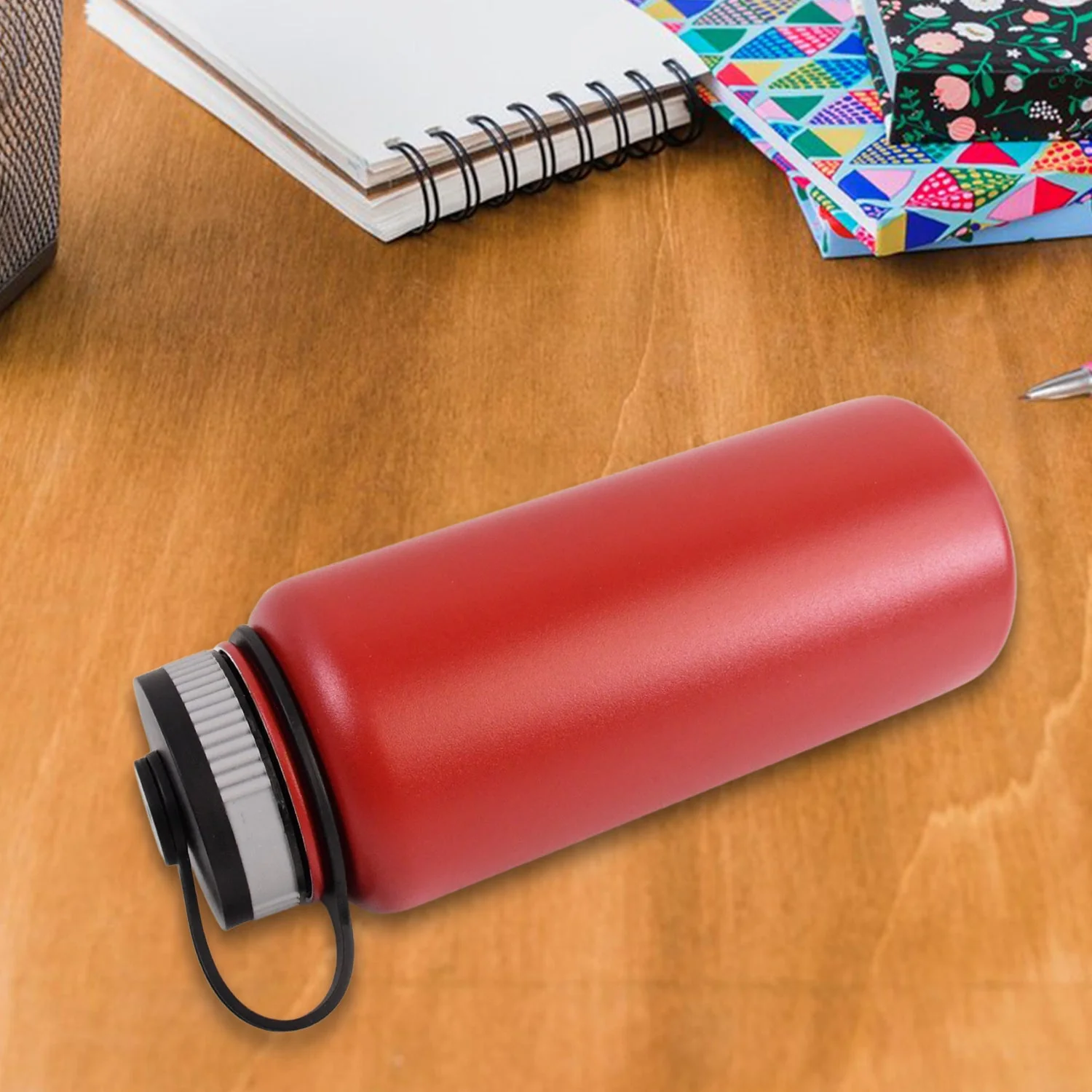Custom Stainless Steel Double-Wall Vacuum Insulated Water Bottle (1000 ML / Mix Color) - Image 3