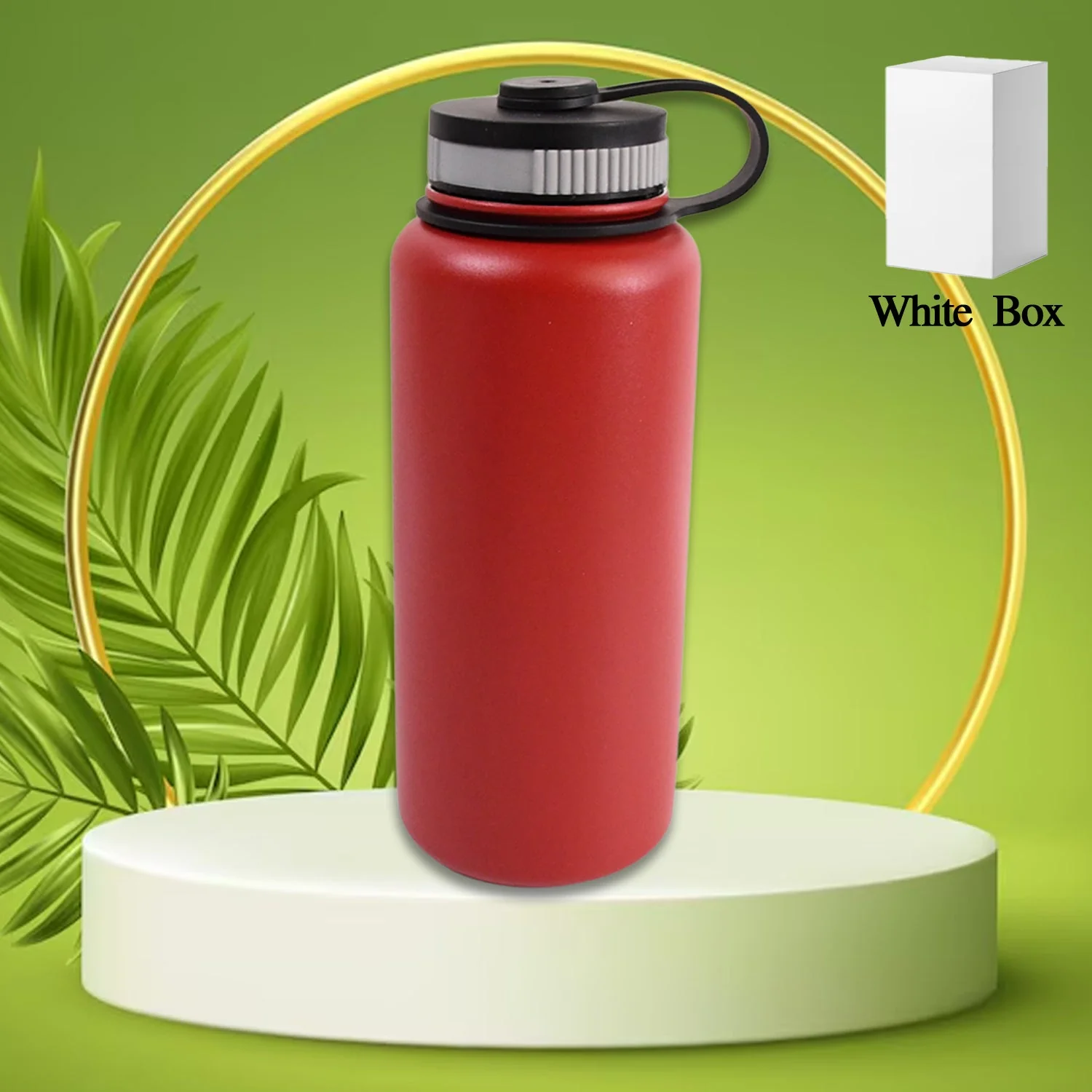 Custom Stainless Steel Double-Wall Vacuum Insulated Water Bottle (1000 ML / Mix Color) - Image 4