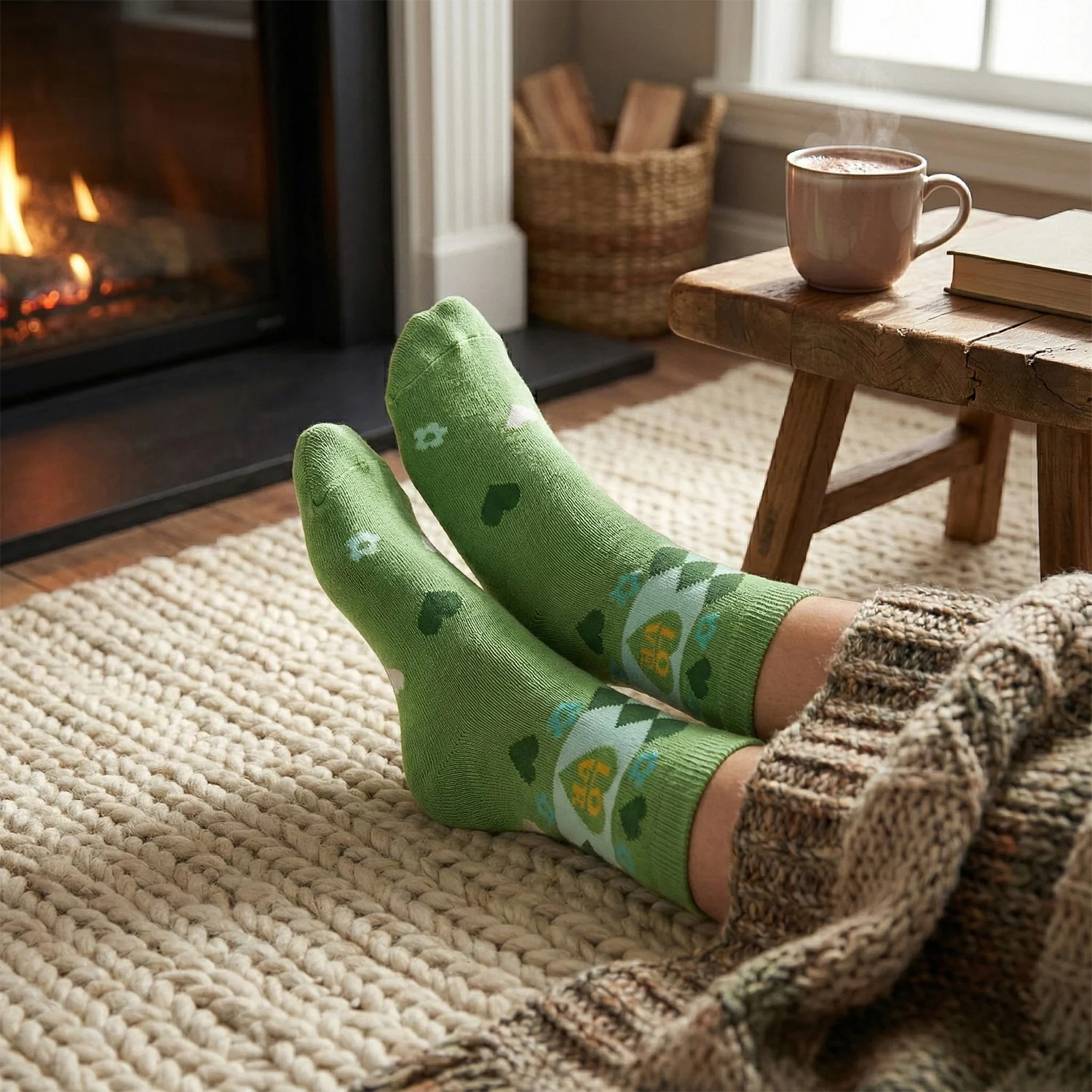 Cute and Comfortable Cotton Socks for Women (1 Set) - Image 4