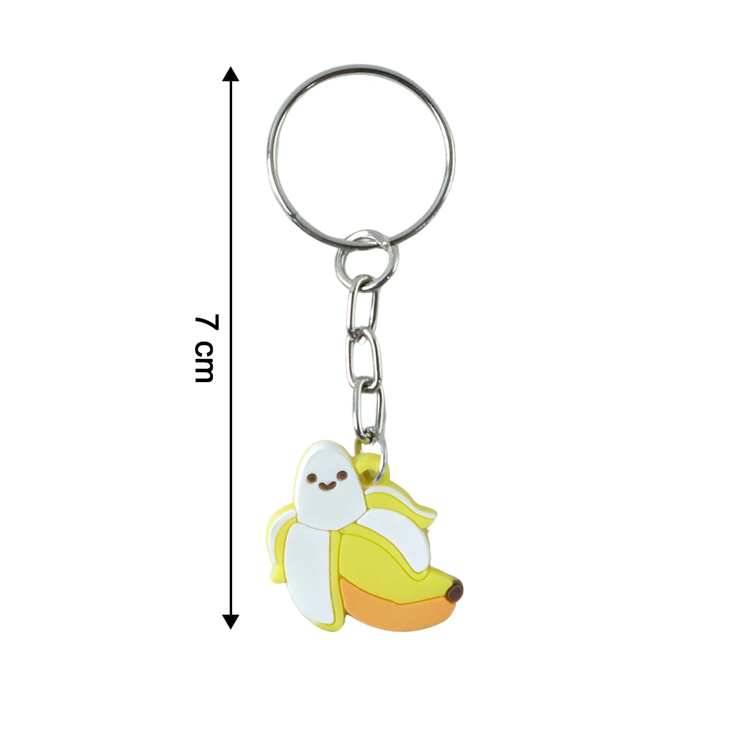 Cute Banana Shape Cartoon Keychain (1 Pc) - Image 6