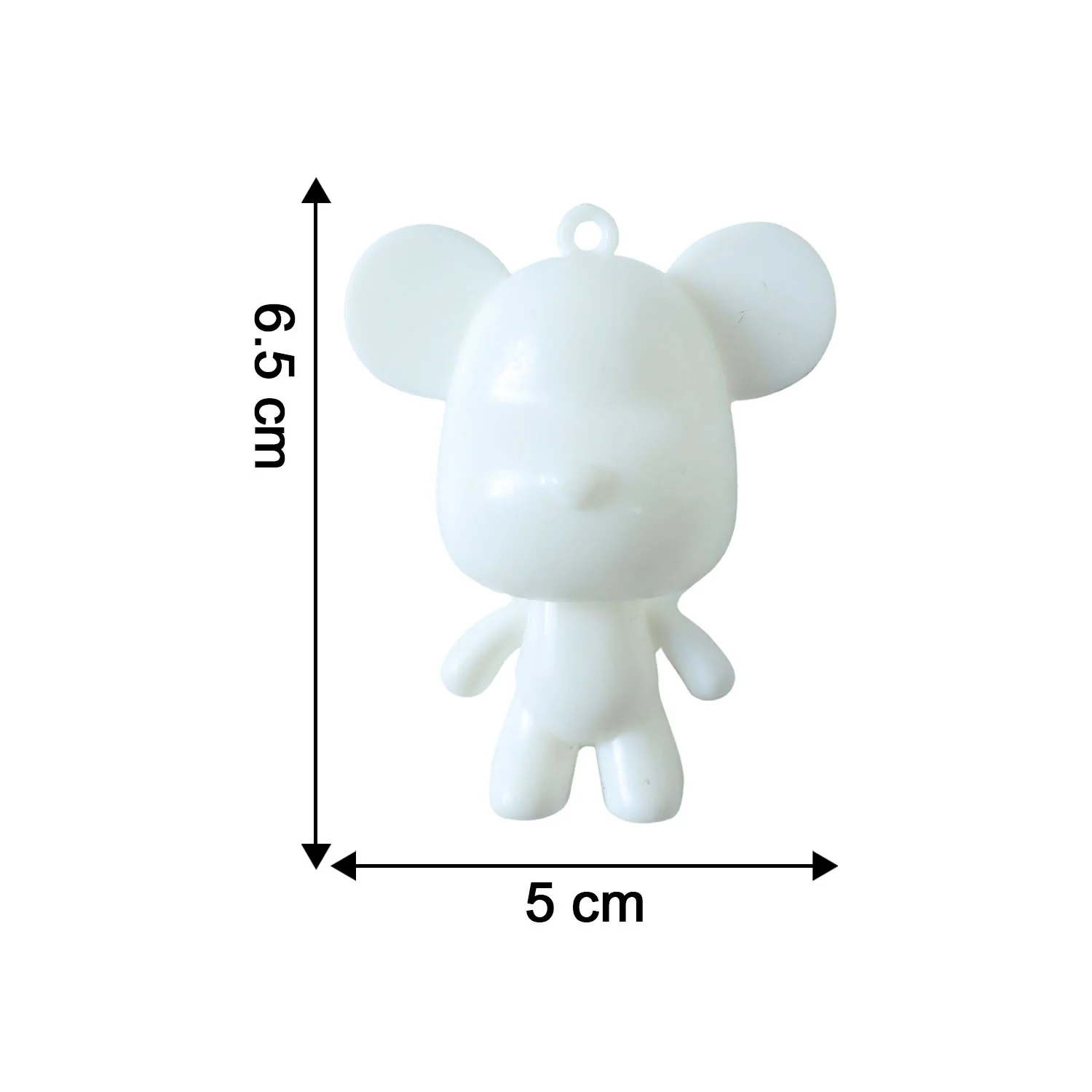 Cute Bear Figure Keychain (1 Pc) - Image 6