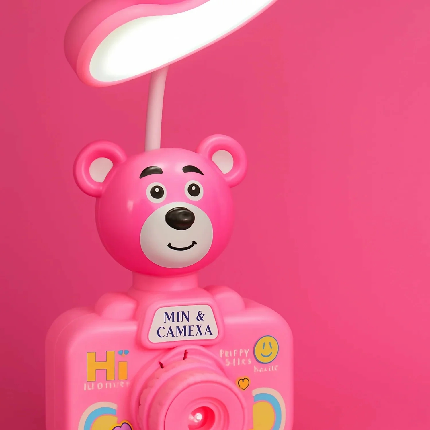 Cute Bear LED Desk Lamp with Pen Holder for Kids Study Table - Image 4