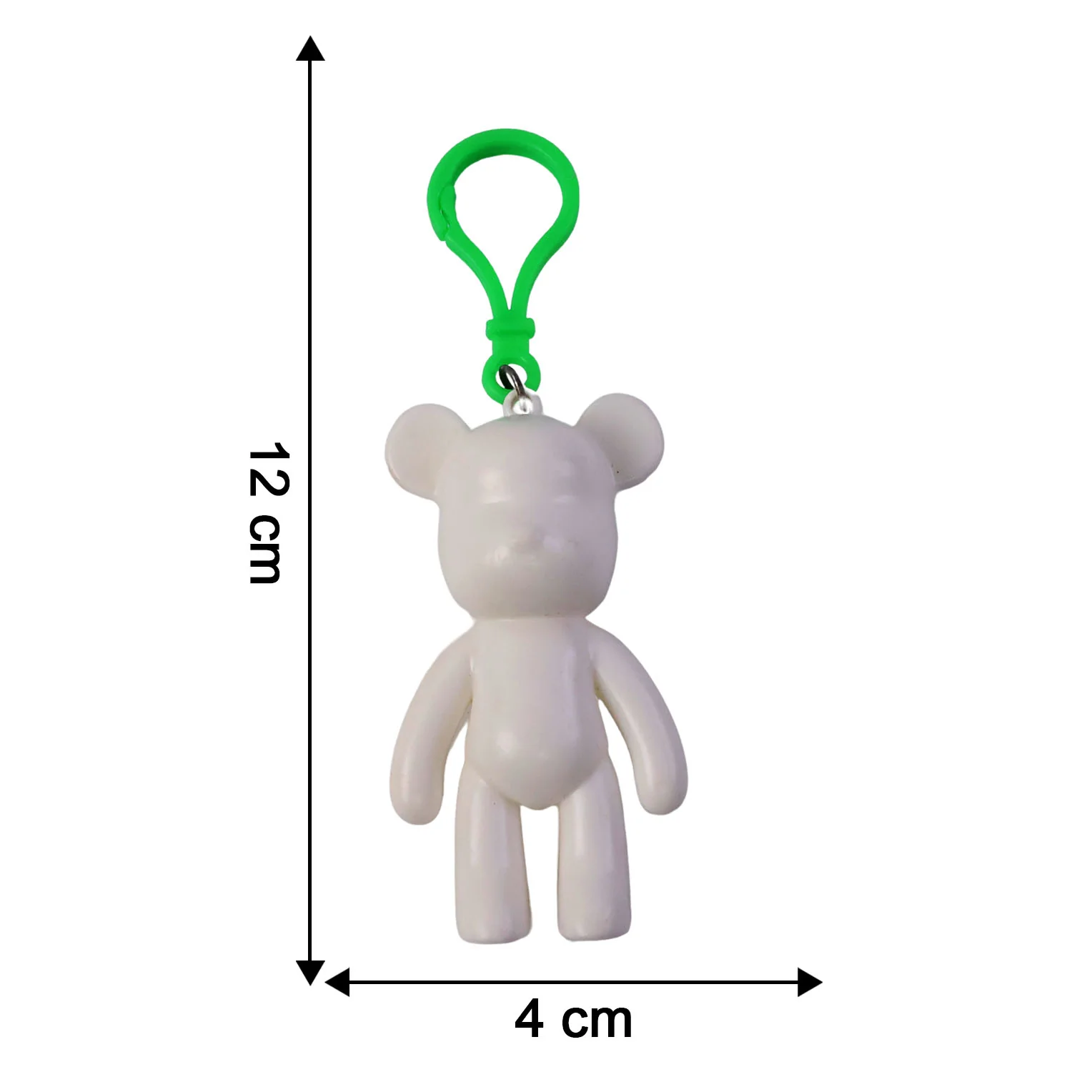 Cute Bear Shape Decorative Keychain (1 Pc) - Image 6