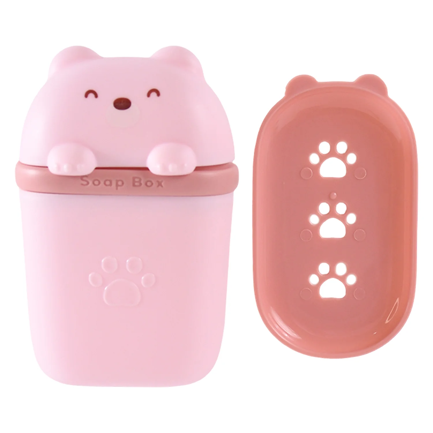 Cute Bear Shaped Soap Case ,Sabudani (1 Pc) - Image 5