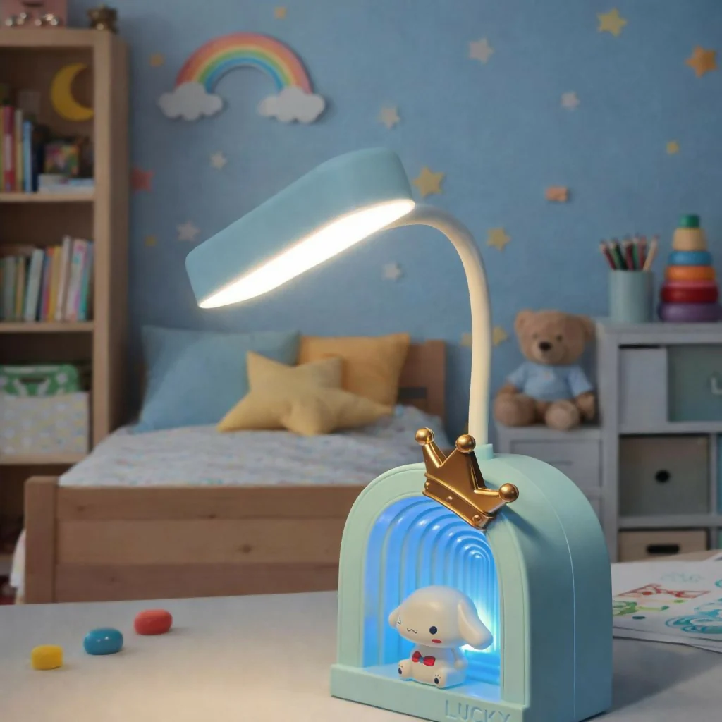 Cute Bunny LED Desk Lamp with Soft Light & Decorative Night Light - Image 2