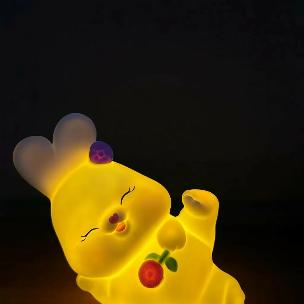 Cute Bunny LED Night Lamp for Kids Room Desk Decor - Image 4