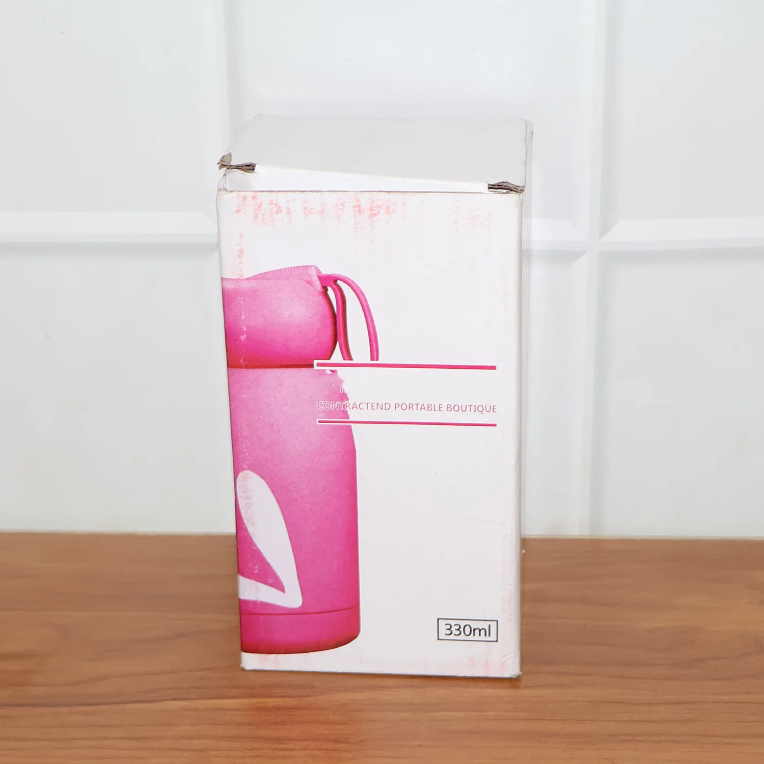 Cute Bunny Print Glass Drinking Bottle (330ML / 1 Pc, Mix Color) - Image 9