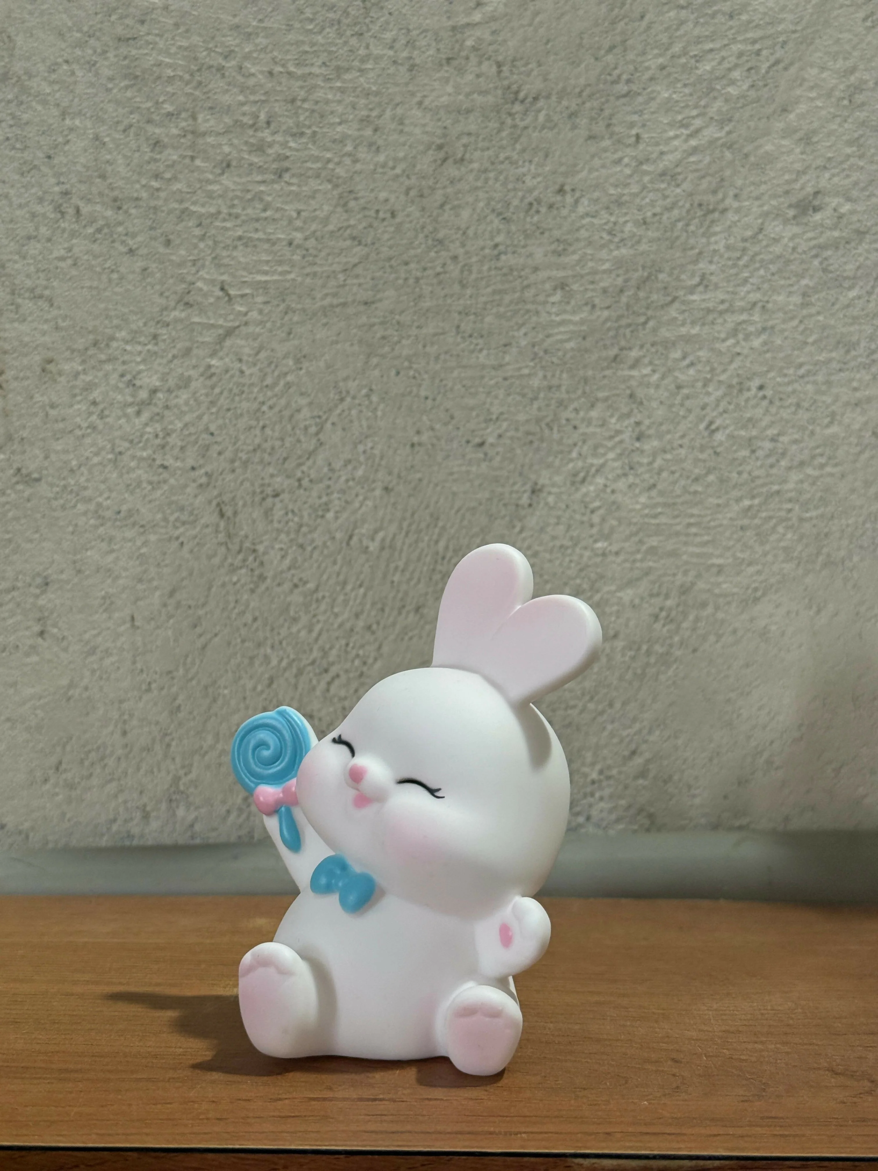 Cute Bunny with Lollipop Mini Figurine for Kids Room & Desk Decoration - Image 5