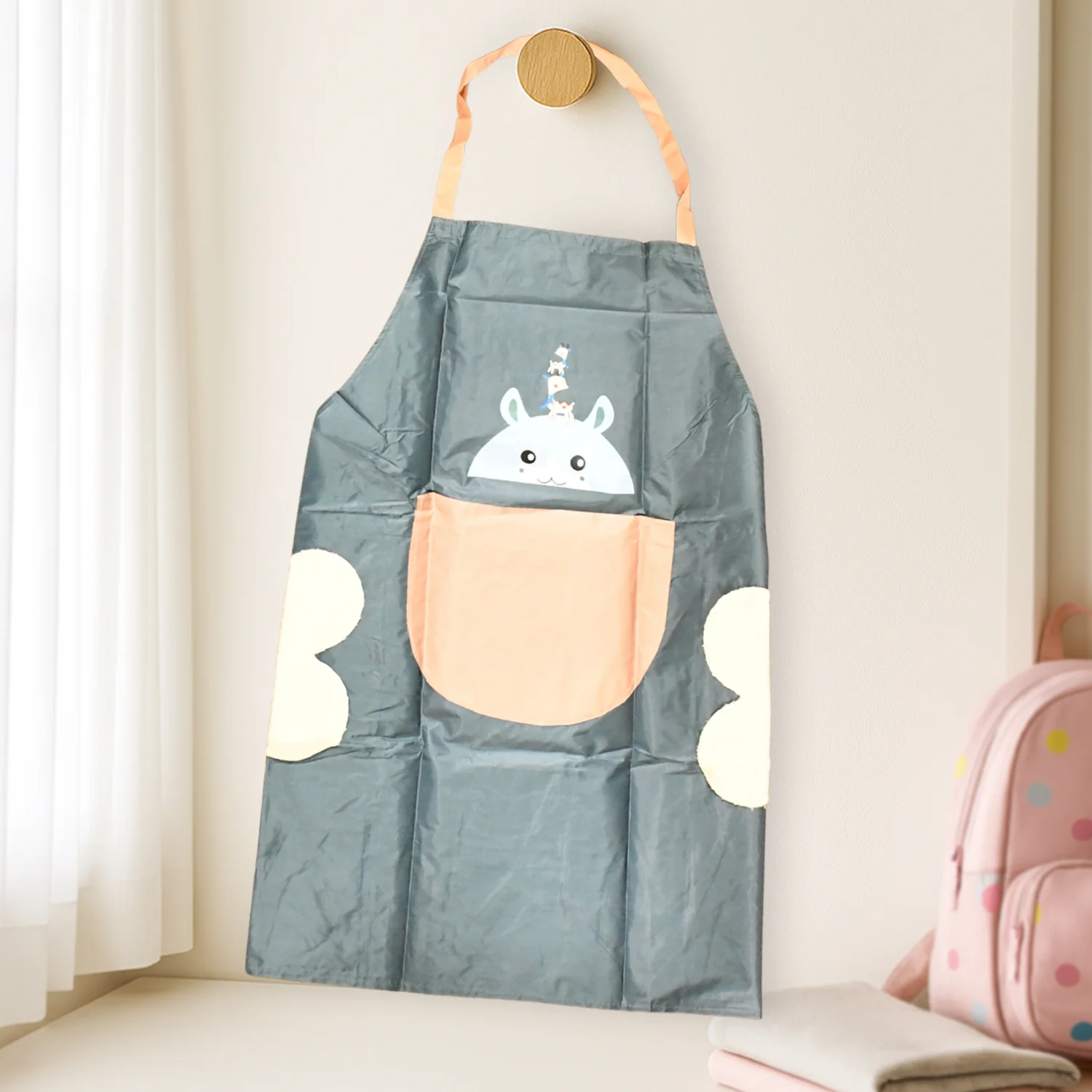 Cute Cartoon Animal Design Kitchen Apron (1 Pc / Mix Design) - Image 3