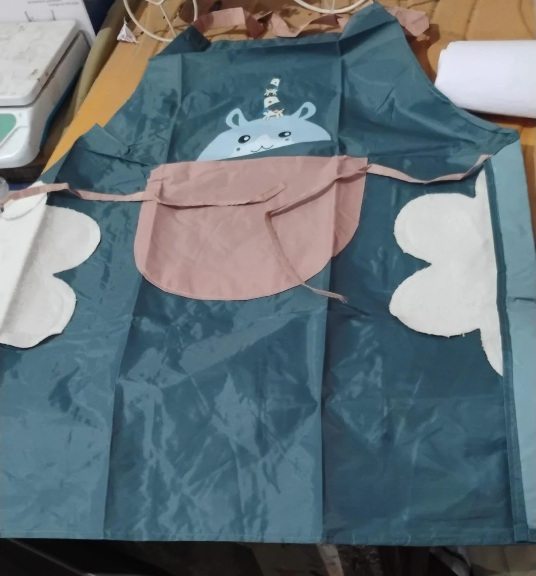 Cute Cartoon Animal Design Kitchen Apron (1 Pc / Mix Design) - Image 7