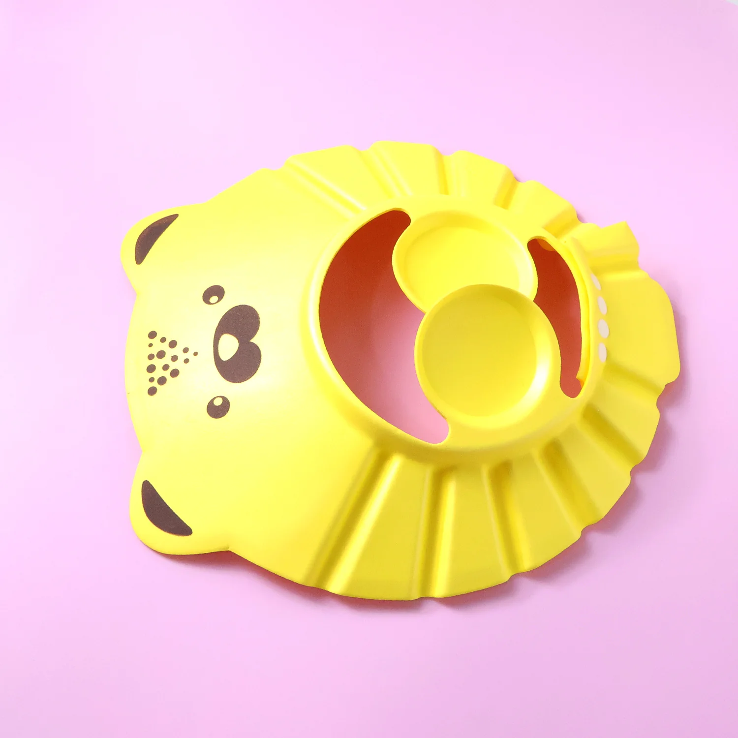 Cute Cartoon Baby Shower Cap Shampoo Bath Hat (1 Pc) - Image 3